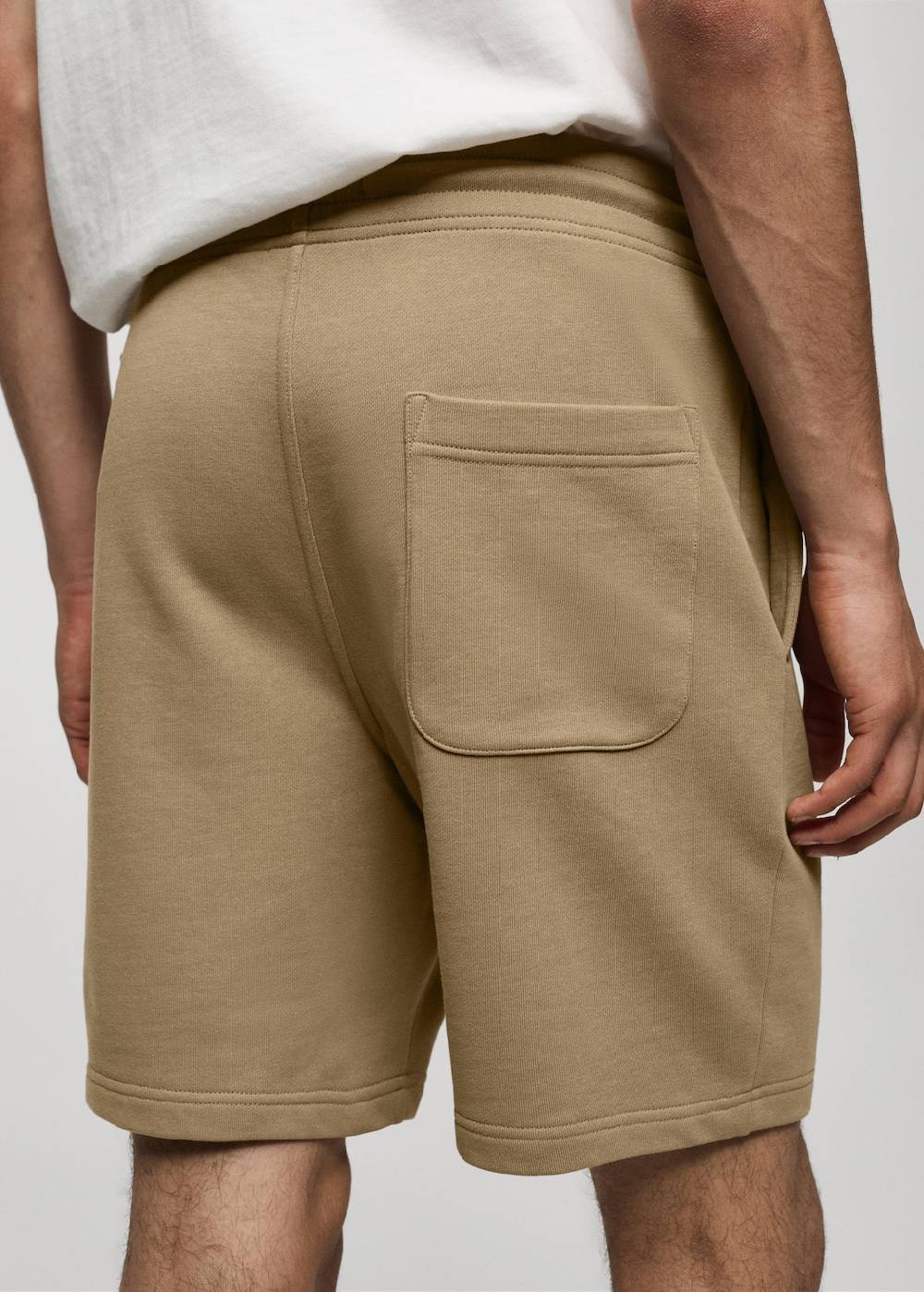 Mango Bermudashorts im Jogger-Stil aus Baumwolle Große Rabatte