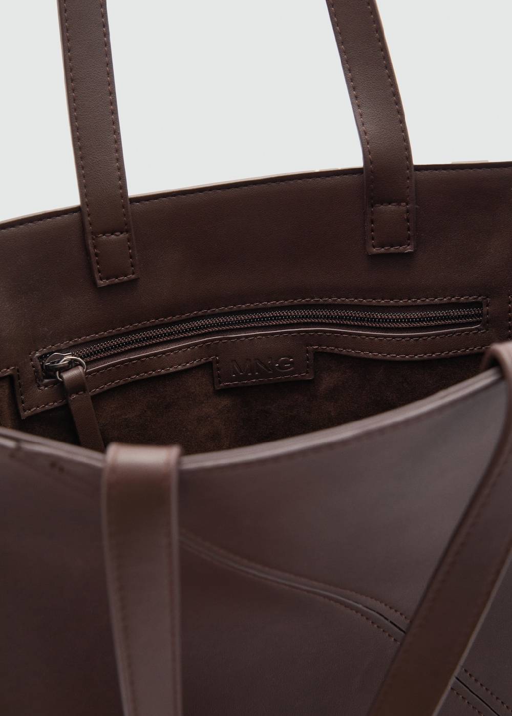 Mango Tote-Bag mit Leder-Effekt Neuheiten