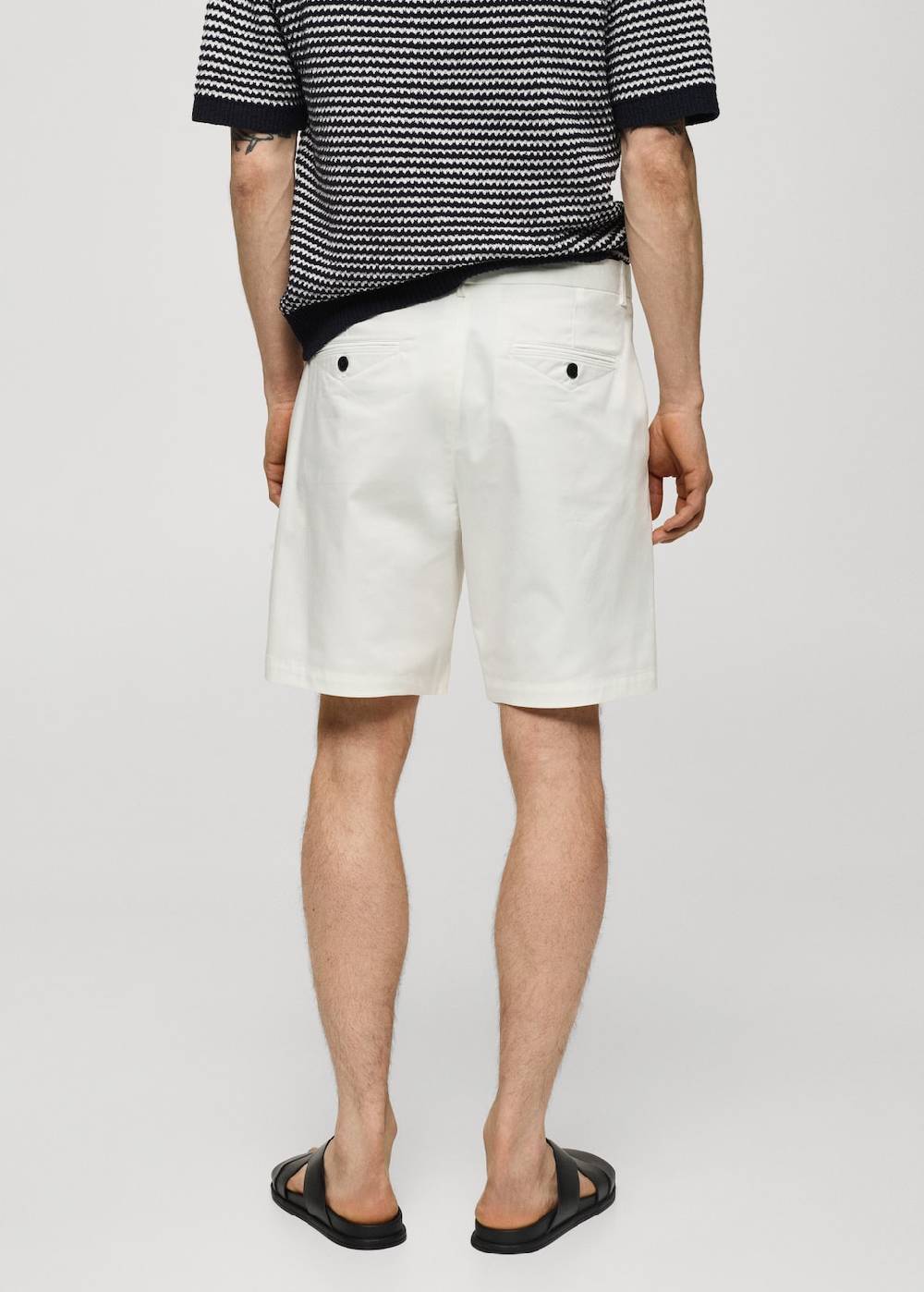 Mango Slim Fit-Bermudashorts aus Baumwolle Riesige Ersparnisse