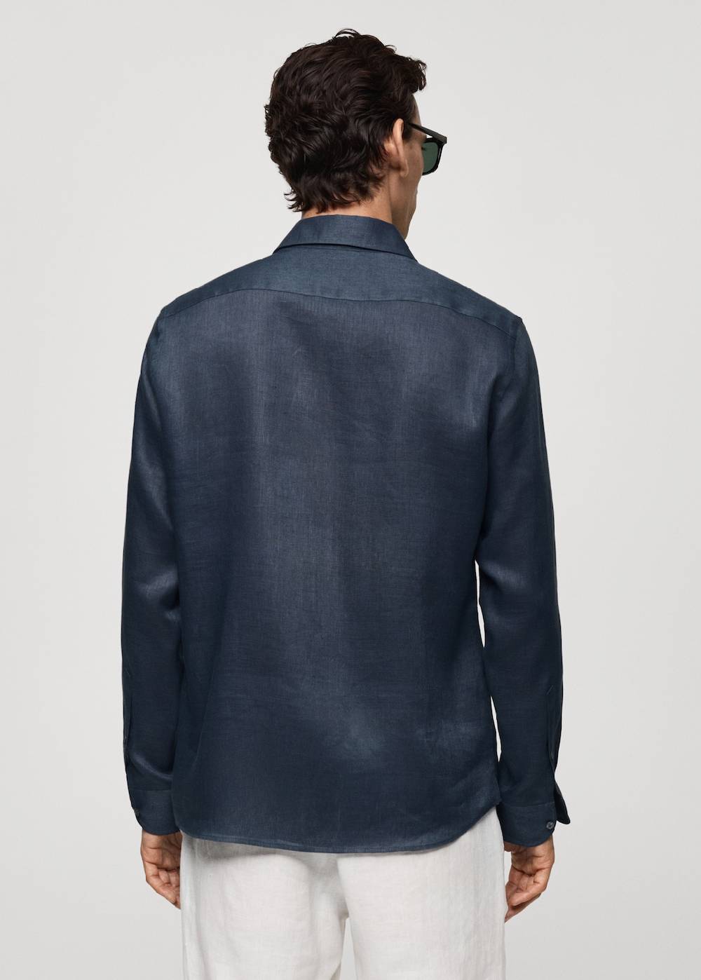 Mango Regular Fit-Hemd aus 100 % Leinen Begrenzte Freigabe