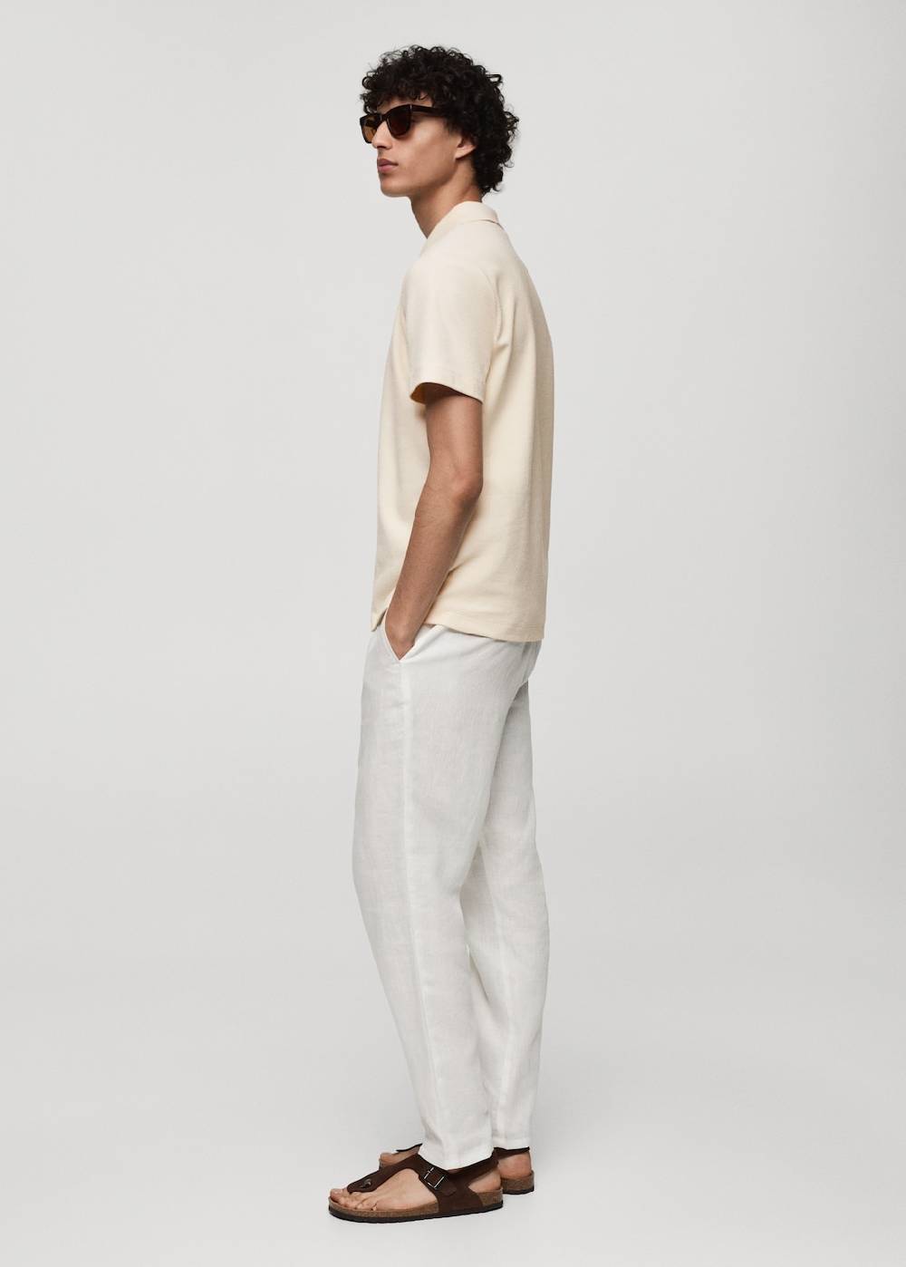 Mango Strukturiertes Regular-Fit-Poloshirt aus Baumwolle JETZT KAUFEN