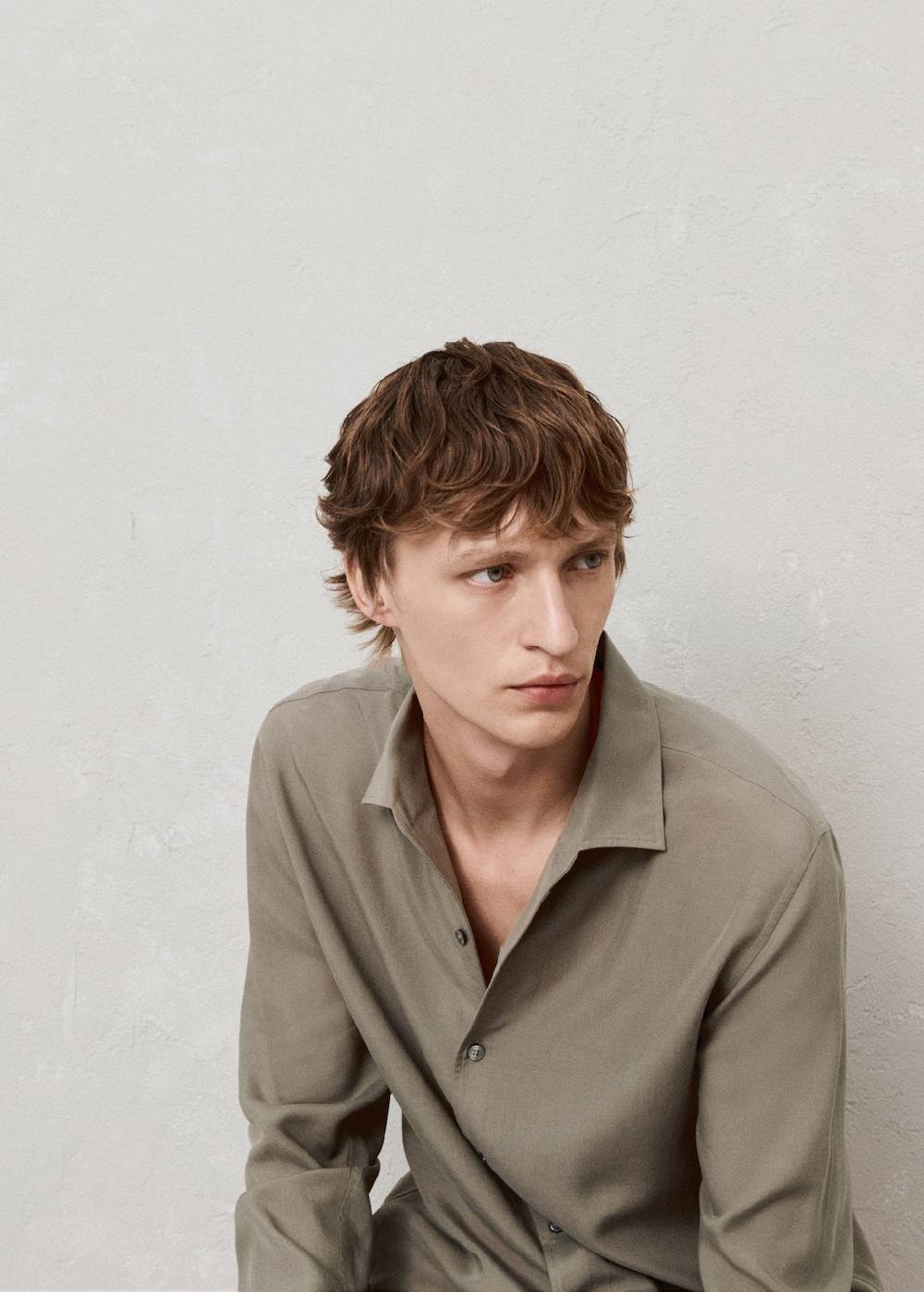 Mango Regular Fit-Hemd aus Lyocell Neueste Stile