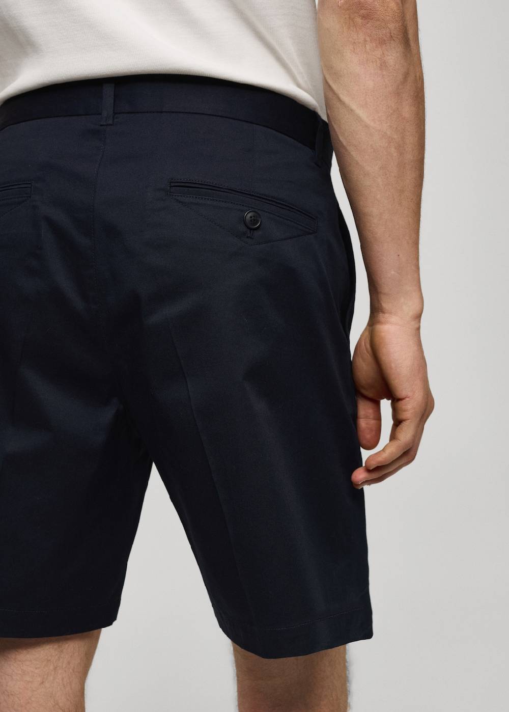 Mango Slim Fit-Bermudashorts aus Baumwolle Letzte 2 Tage