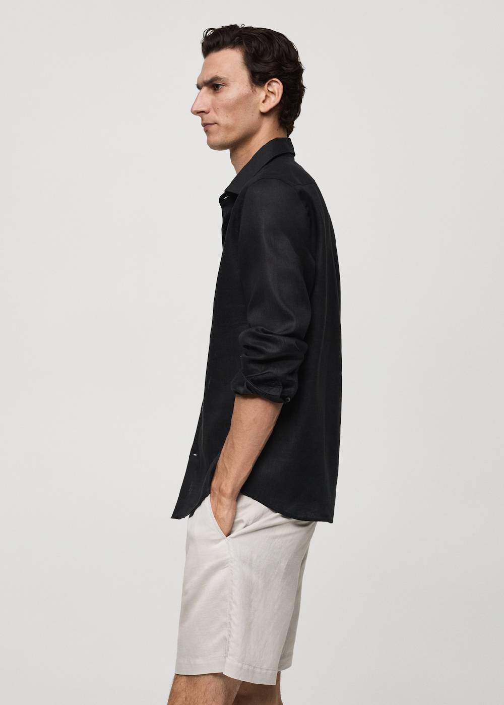 Mango Regular Fit-Hemd aus 100 % Leinen Bis zu 50% Rabatt