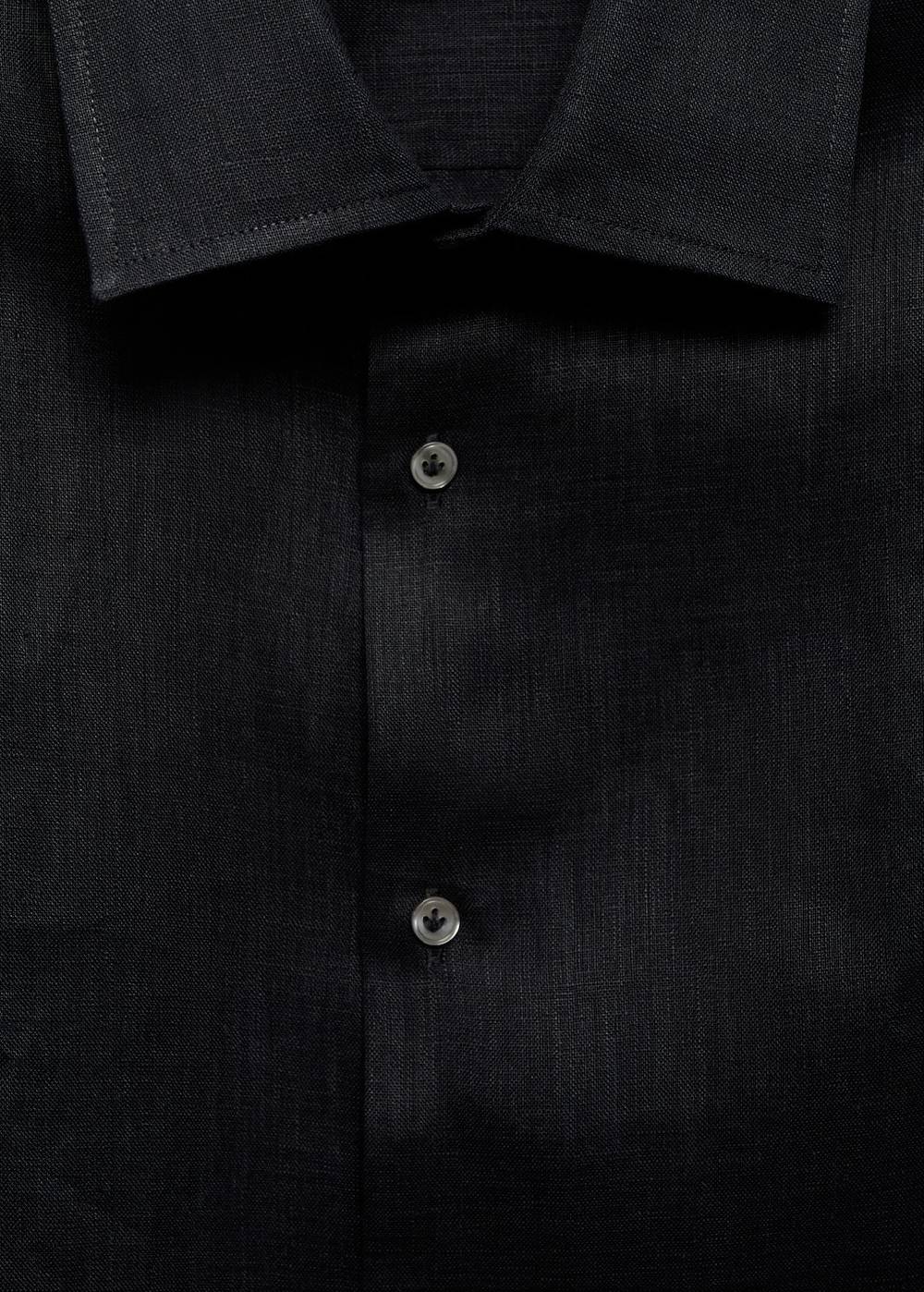 Mango Regular Fit-Hemd aus 100 % Leinen Bis zu 50% Rabatt