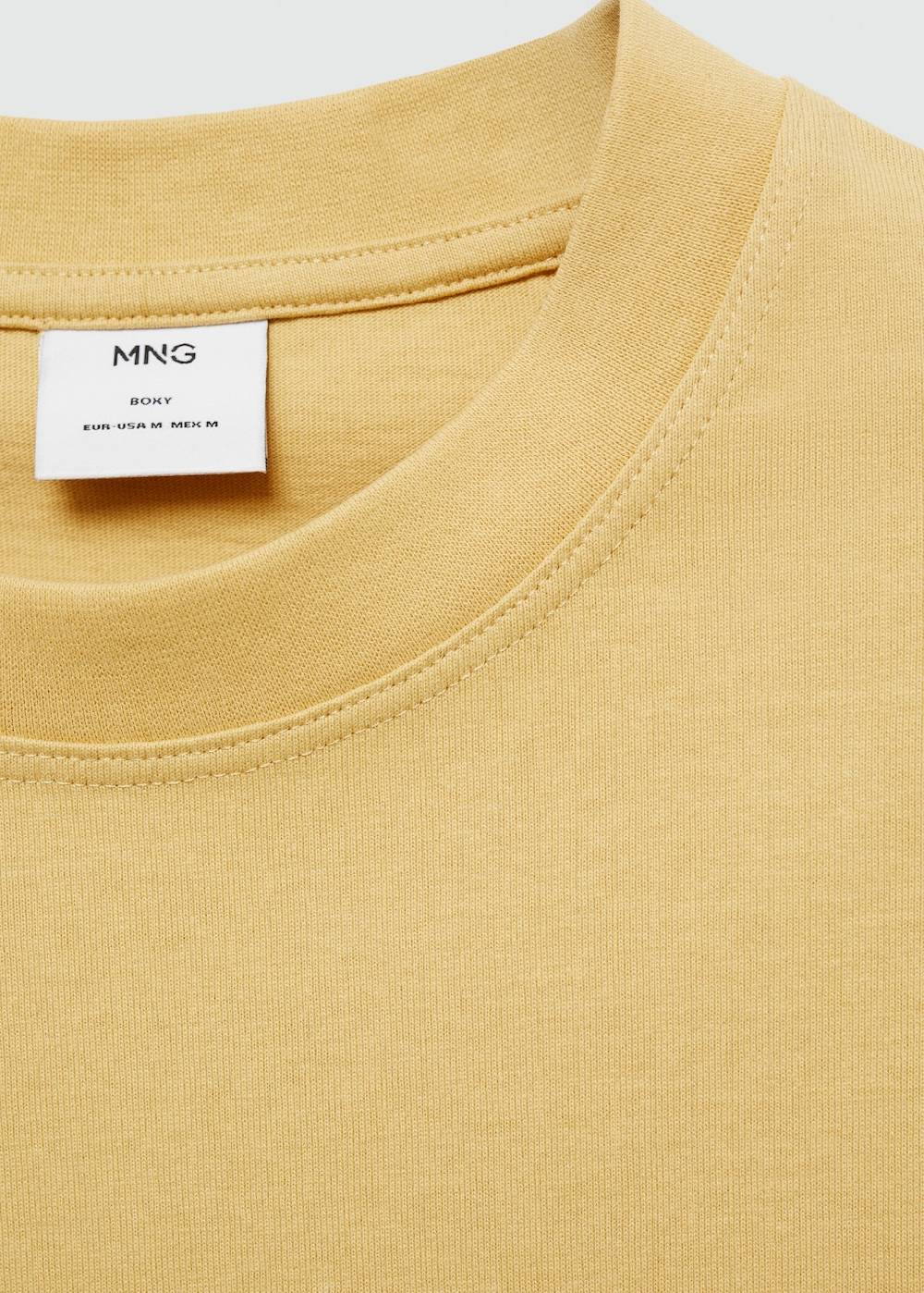 Mango T-Shirt aus 100 % Baumwolle mit Tasche Bis zu 60% Rabatt