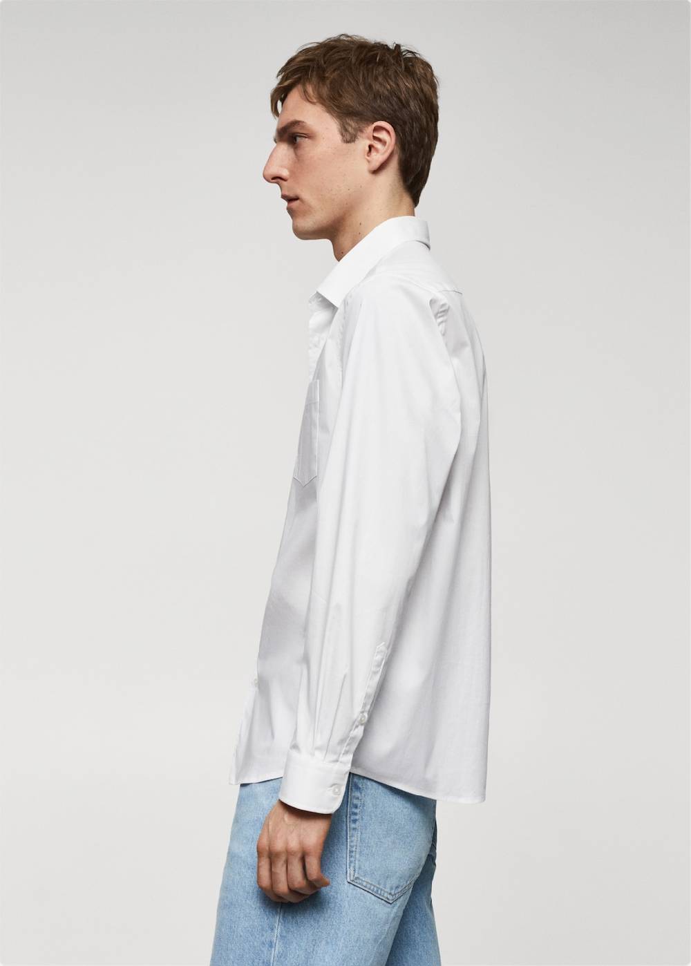 Mango Classic Fit-Hemd aus Popeline Bis zu 65% Rabatt