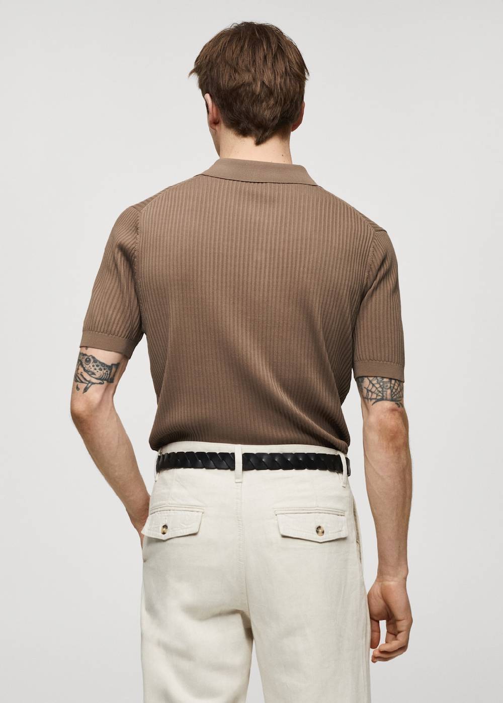 Mango Strick-Poloshirt aus Baumwolle Discount Store für neue Produkte