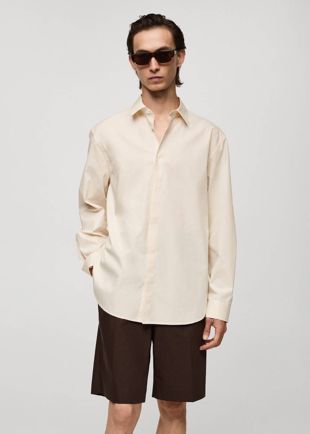 Mango Regular-Fit-Hemd aus 100 % Baumwolle