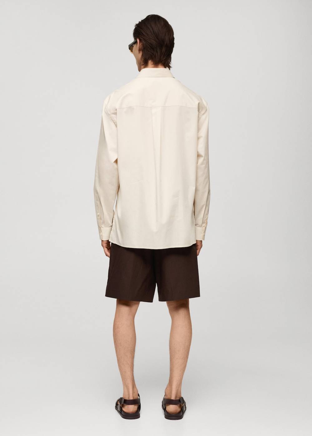 Mango Regular-Fit-Hemd aus 100 % Baumwolle Super Rabatt