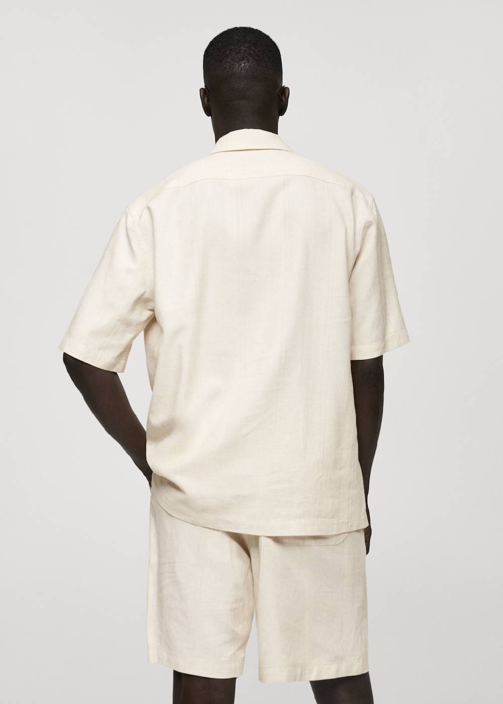 Mango Relaxed-Fit-Hemd aus Leinengemisch Riesige Rabatte