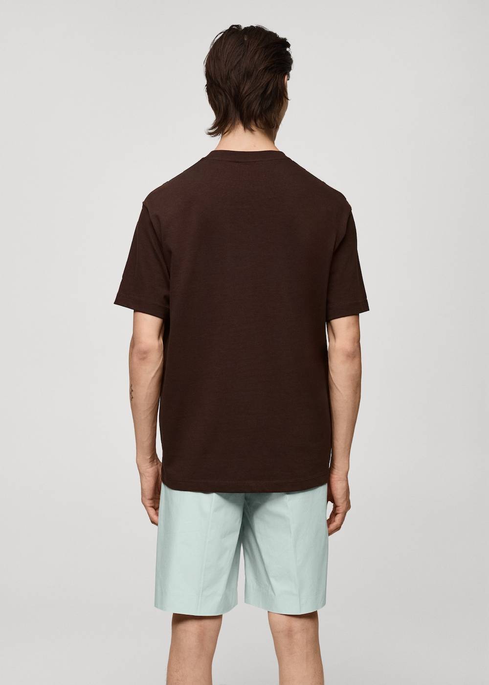 Mango Relaxed-Fit-T-Shirt aus 100 % Baumwolle 50% Rabatt für begrenzte Zeit