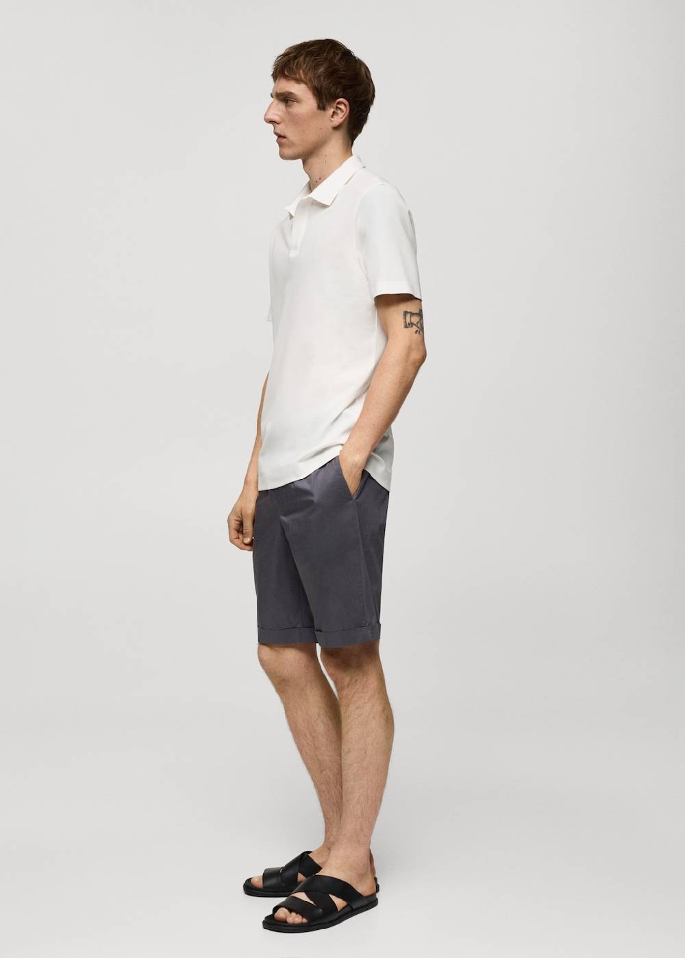 Mango Slim Fit-Poloshirt aus Baumwoll-Piqué Rabatte dieses Monats