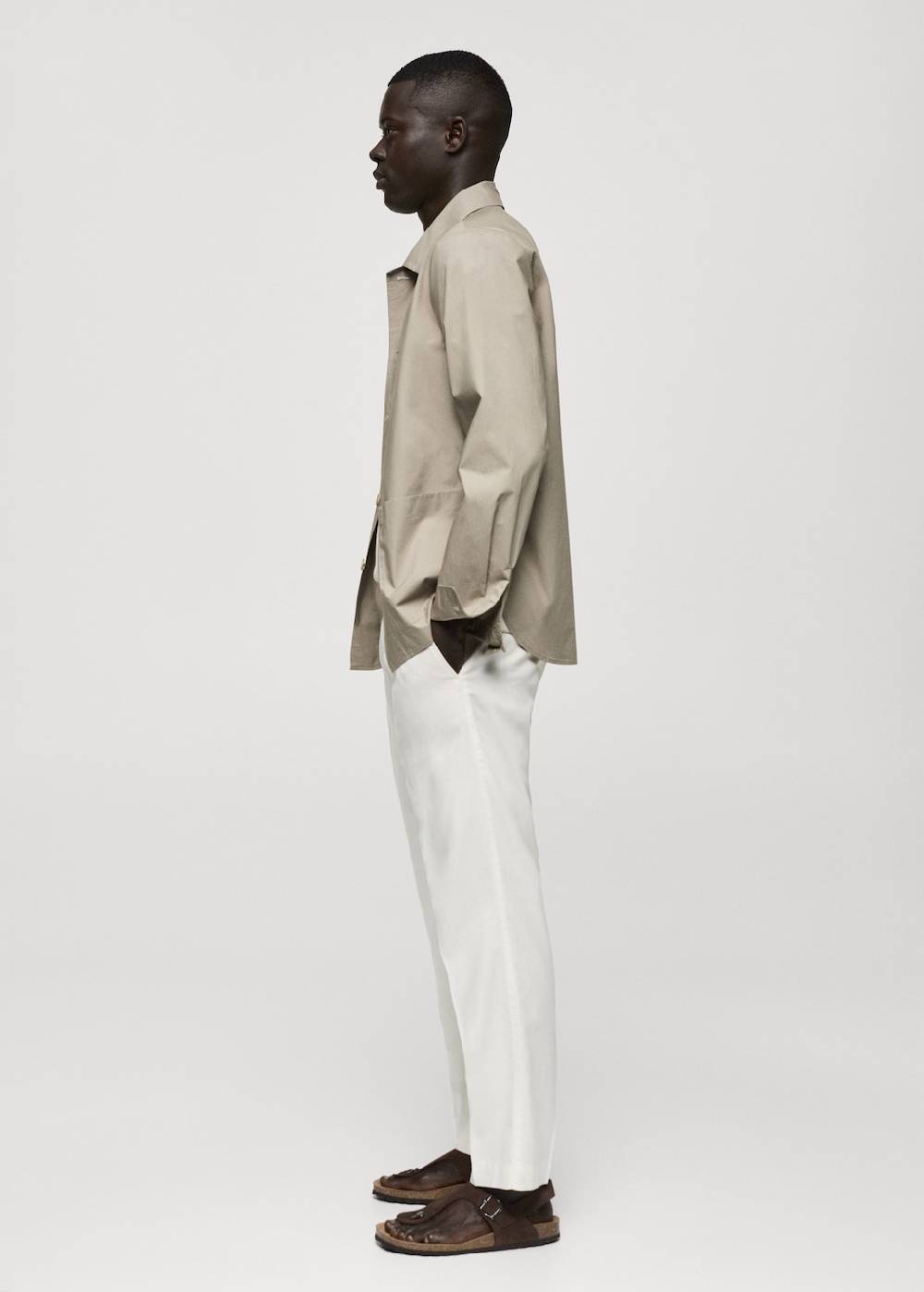Mango Overshirt aus 100 % Baumwoll-Popeline 2025