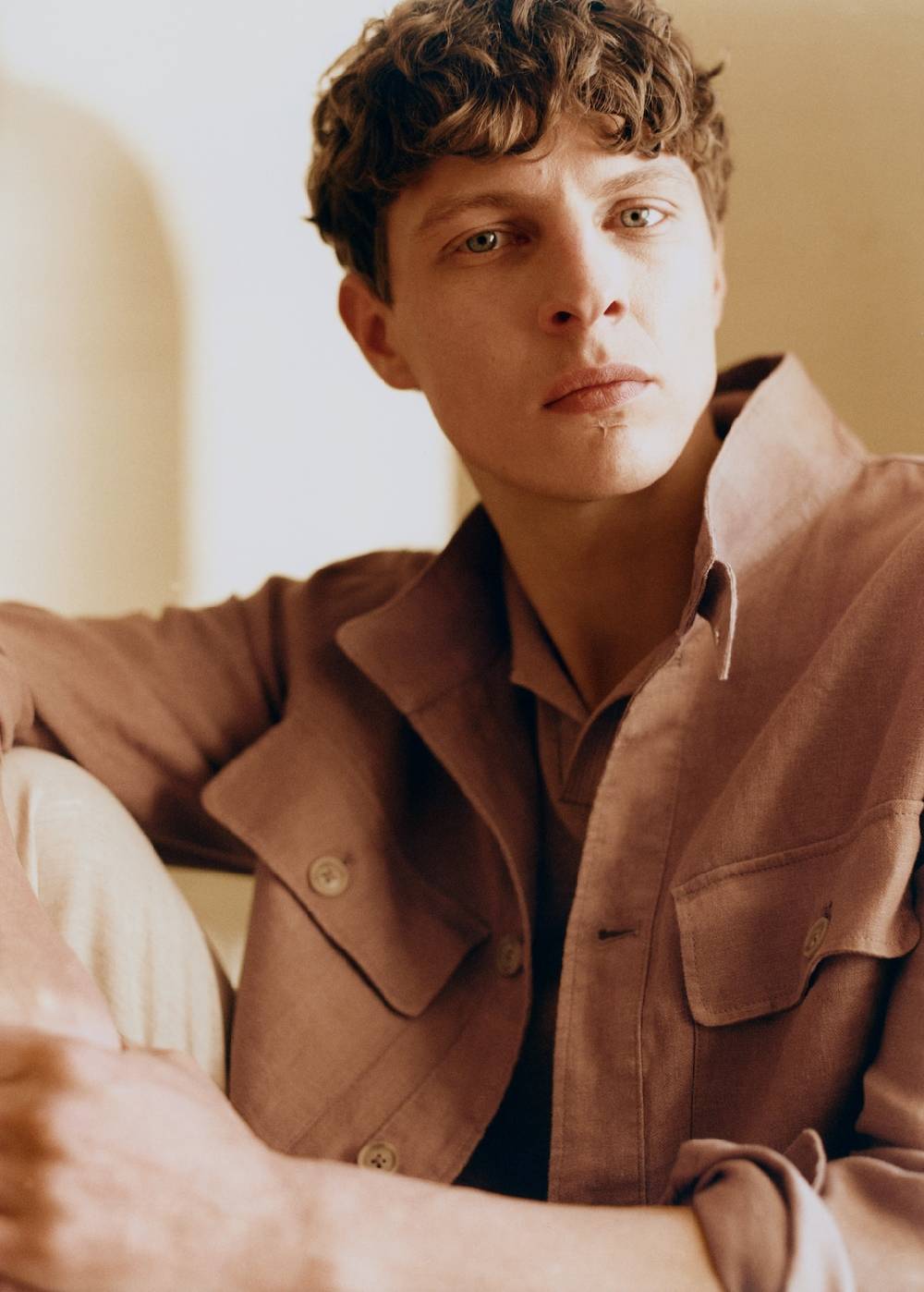 Mango Overshirt aus 100 % Baumwolle mit Taschen Online