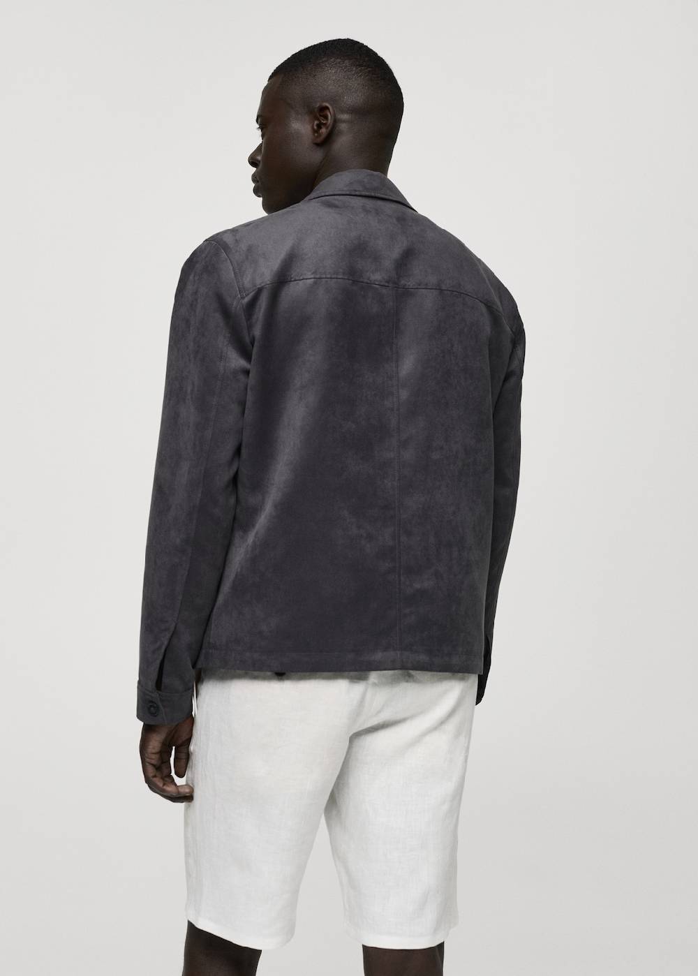 Mango Jacke mit Wildledereffekt Fabrikverkauf