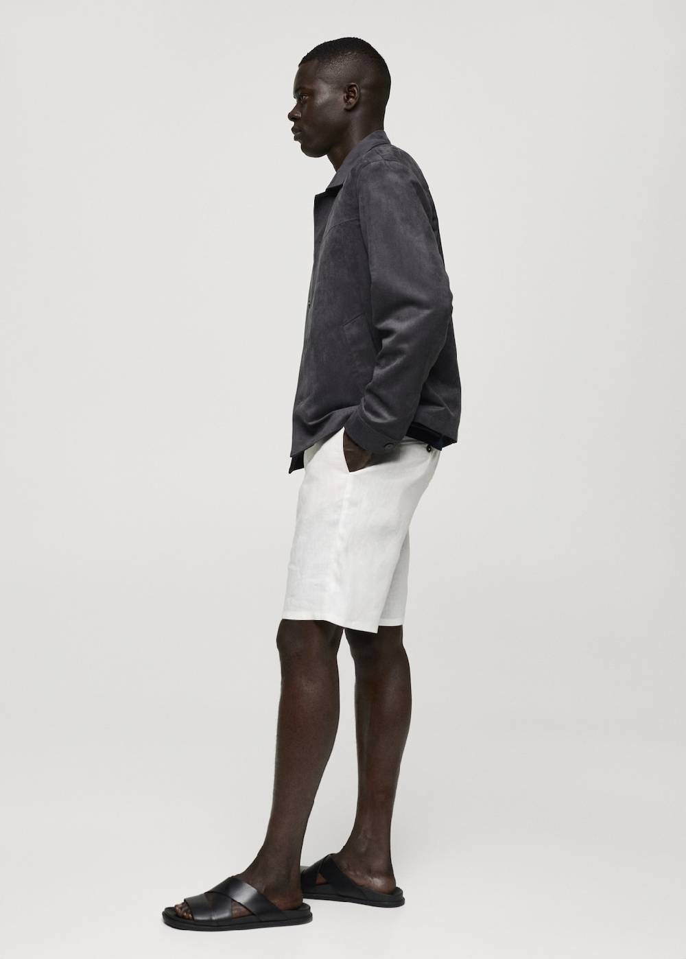 Mango Jacke mit Wildledereffekt Fabrikverkauf