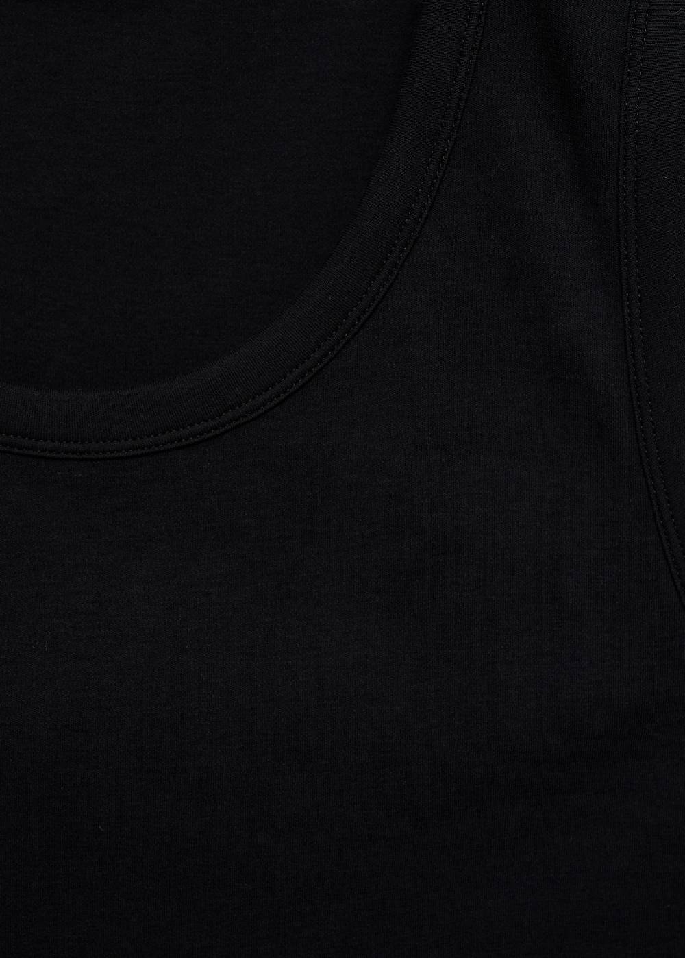 Mango Träger-T-Shirt aus 100 % Baumwolle Kostenloser Versand