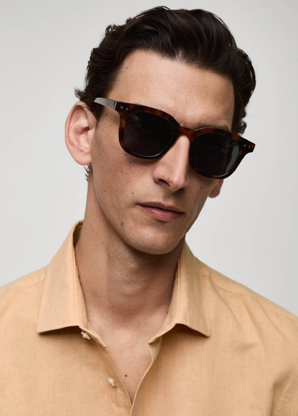 Mango Classic Fit-Leinenhemd Rabatt