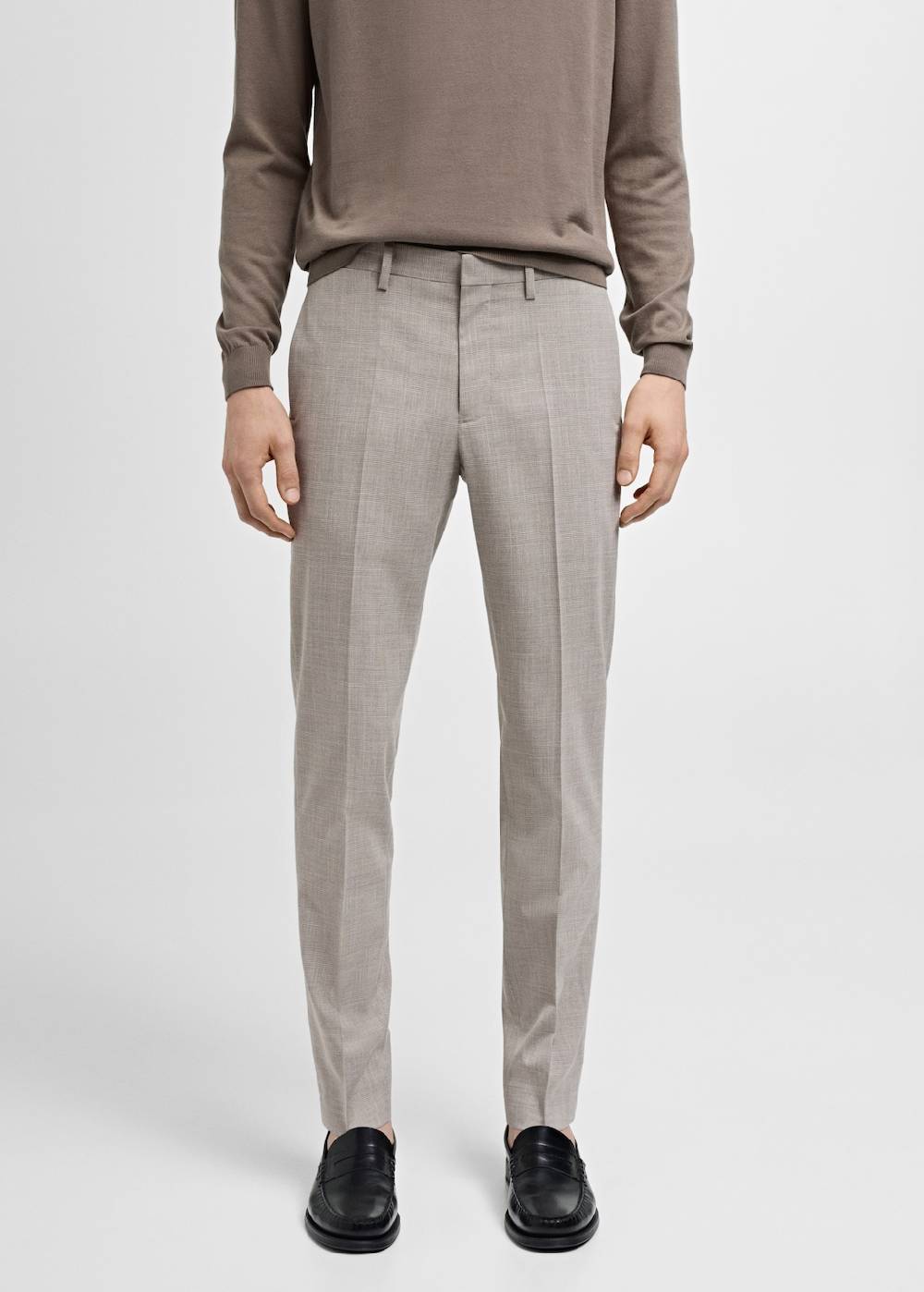 Mango Super Slim Fit-Anzughose aus Stretchstoff Versandkostenfrei