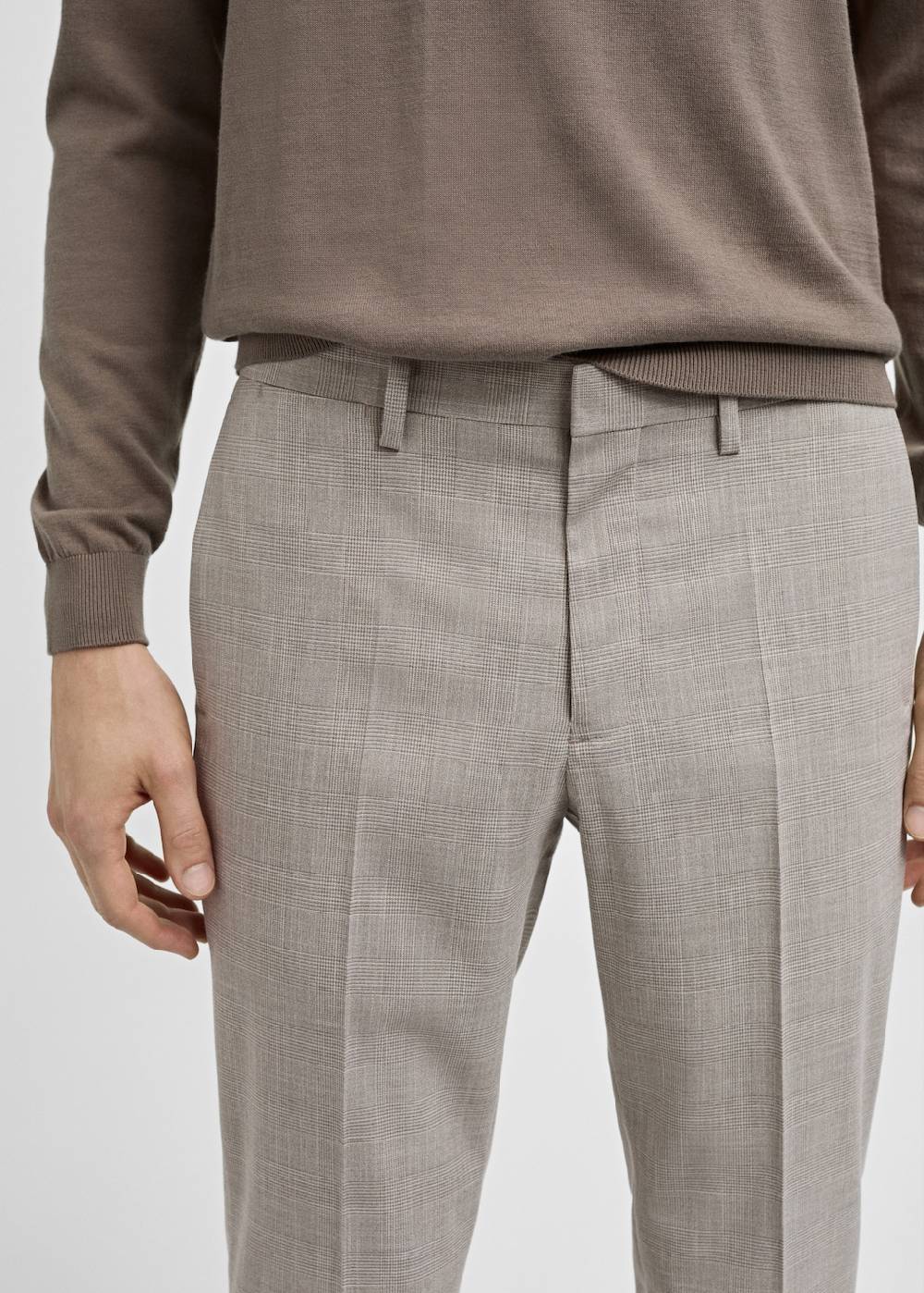 Mango Super Slim Fit-Anzughose aus Stretchstoff Versandkostenfrei