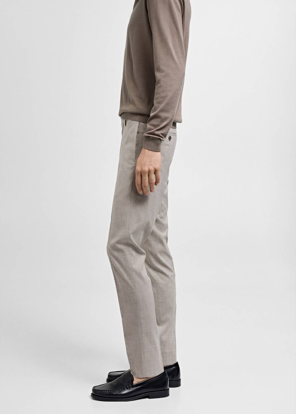Mango Super Slim Fit-Anzughose aus Stretchstoff Versandkostenfrei