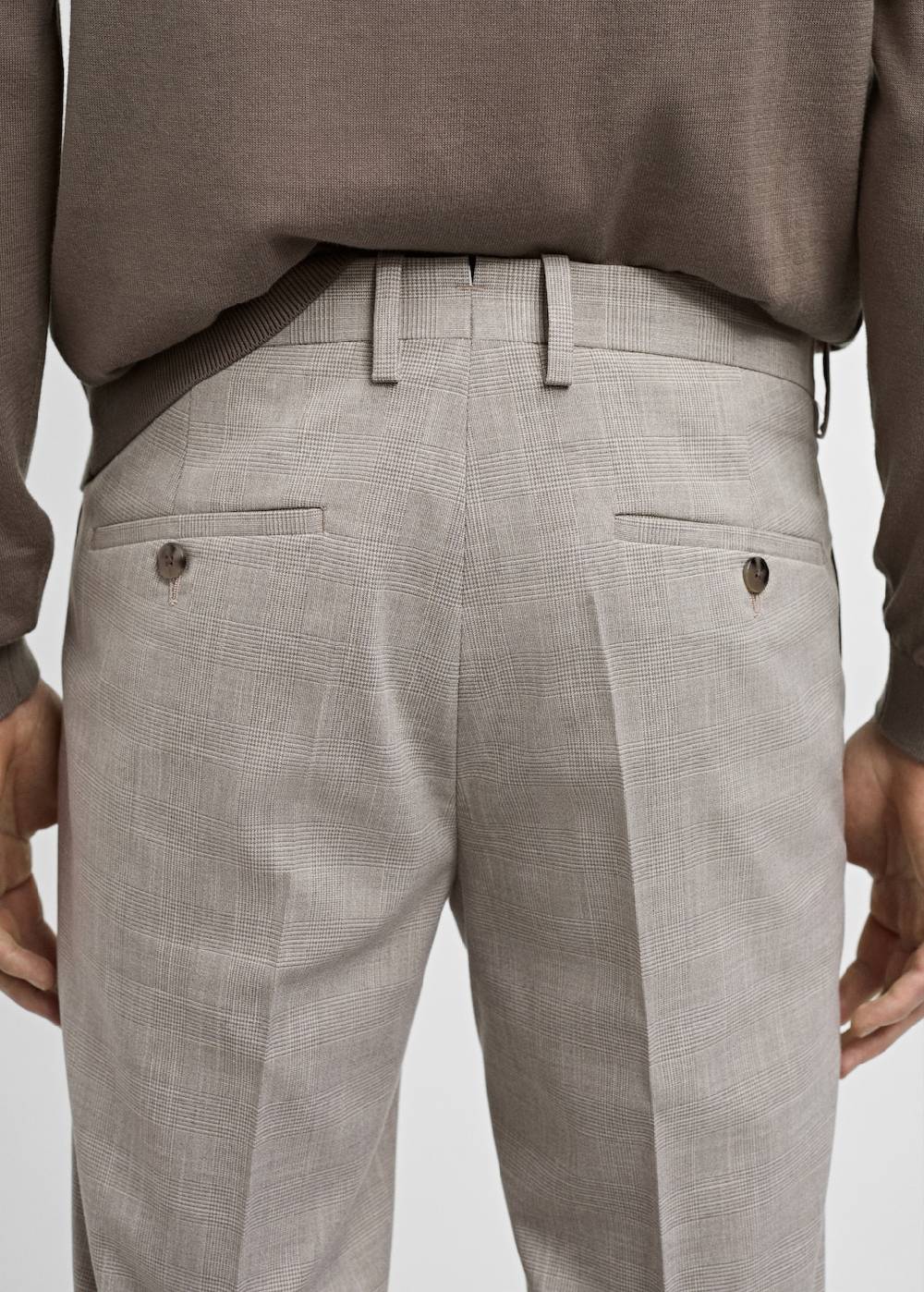 Mango Super Slim Fit-Anzughose aus Stretchstoff Versandkostenfrei