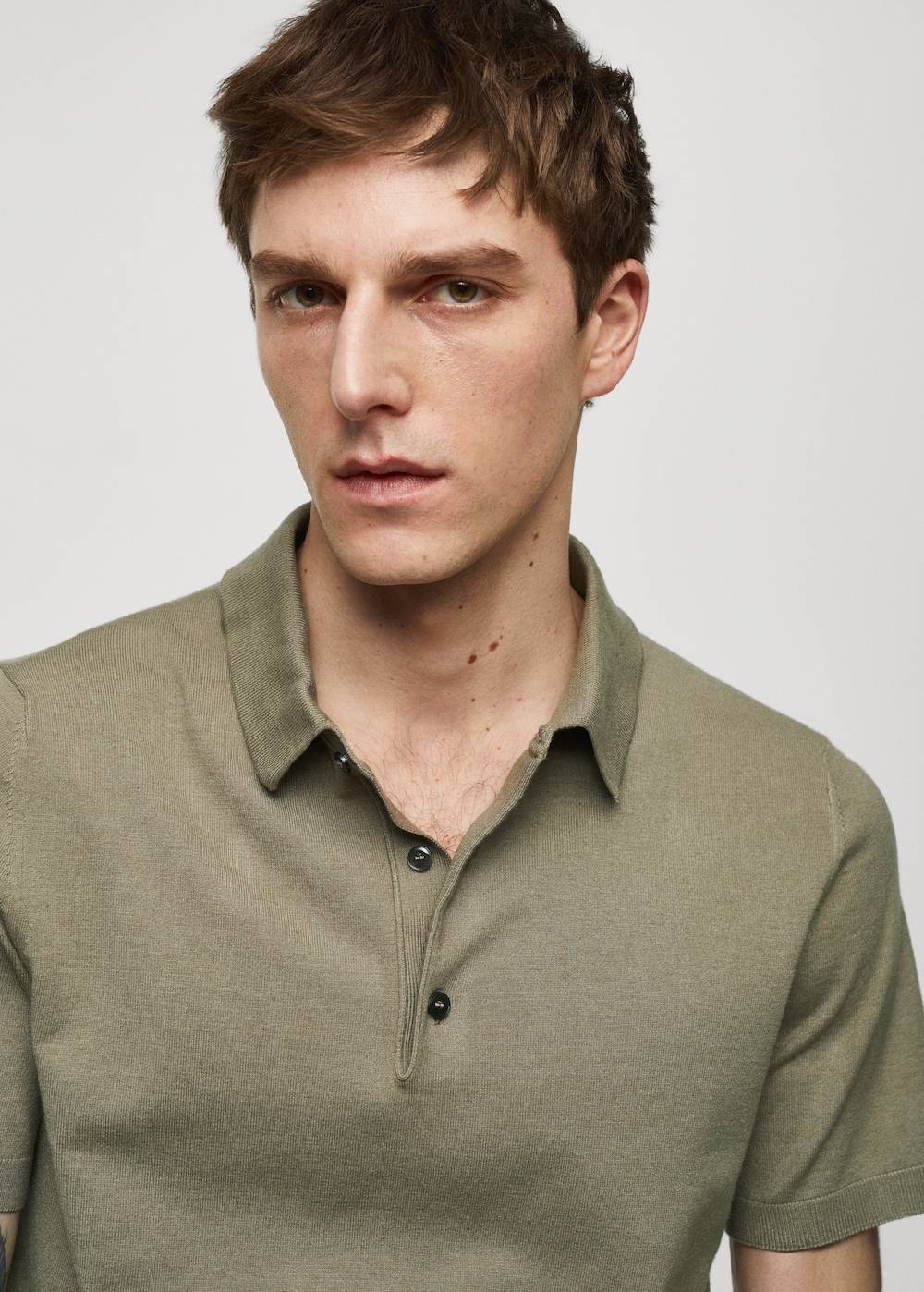 Mango Feinstrick-Poloshirt Online Shopping