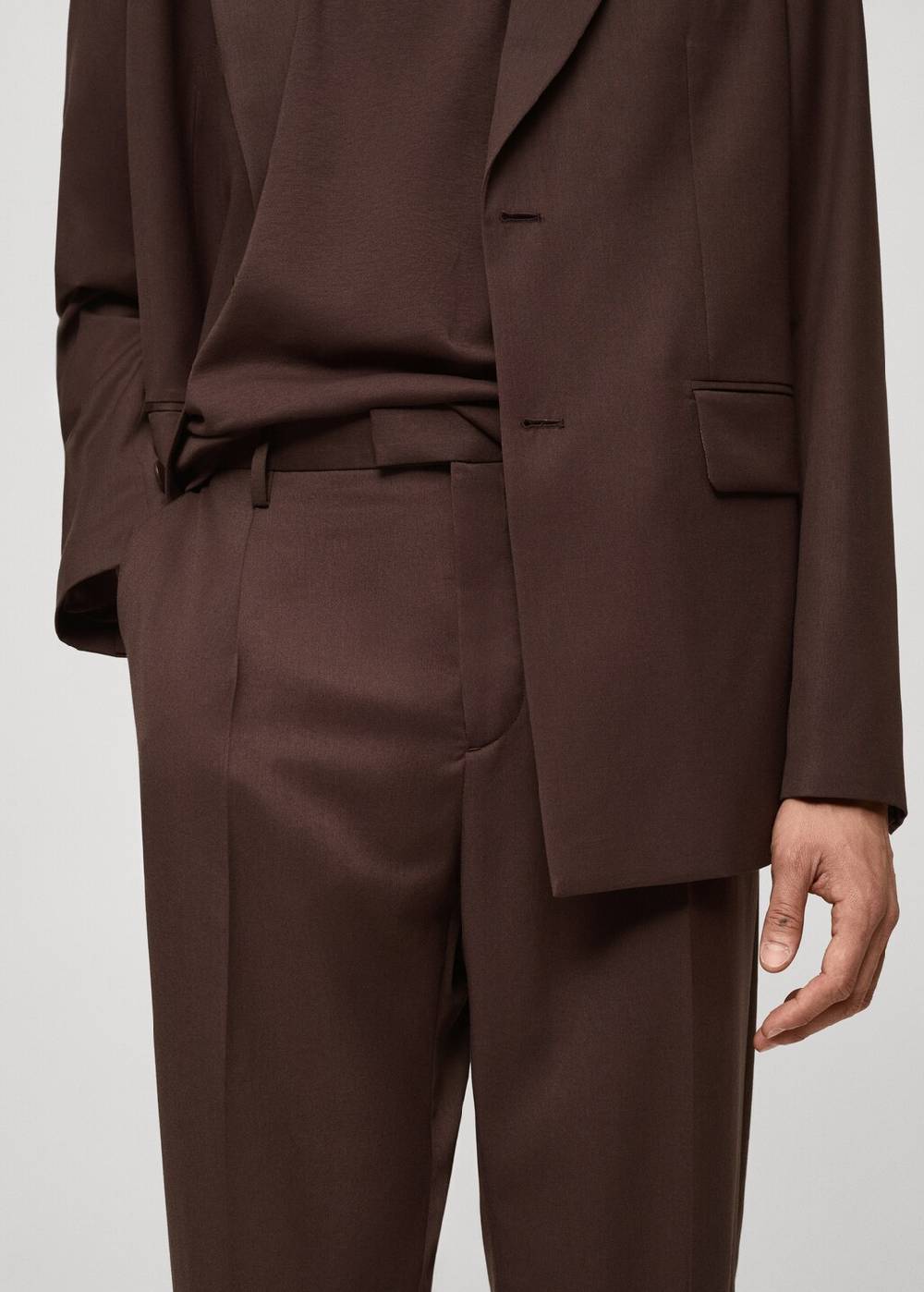 Mango Regular Fit-Anzughose mit Bundfalten Preisnachlass