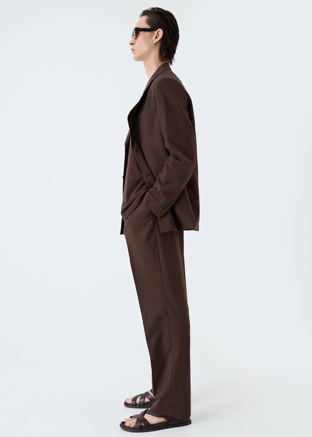 Mango Regular Fit-Anzughose mit Bundfalten Preisnachlass