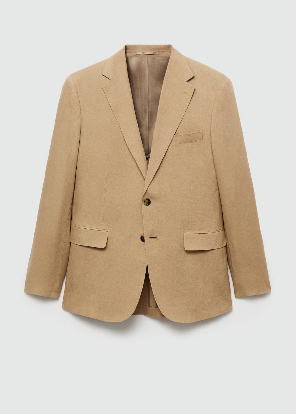 Mango Slim Fit-Anzugjacke aus 100 % Leinen Weihnachtsangebot