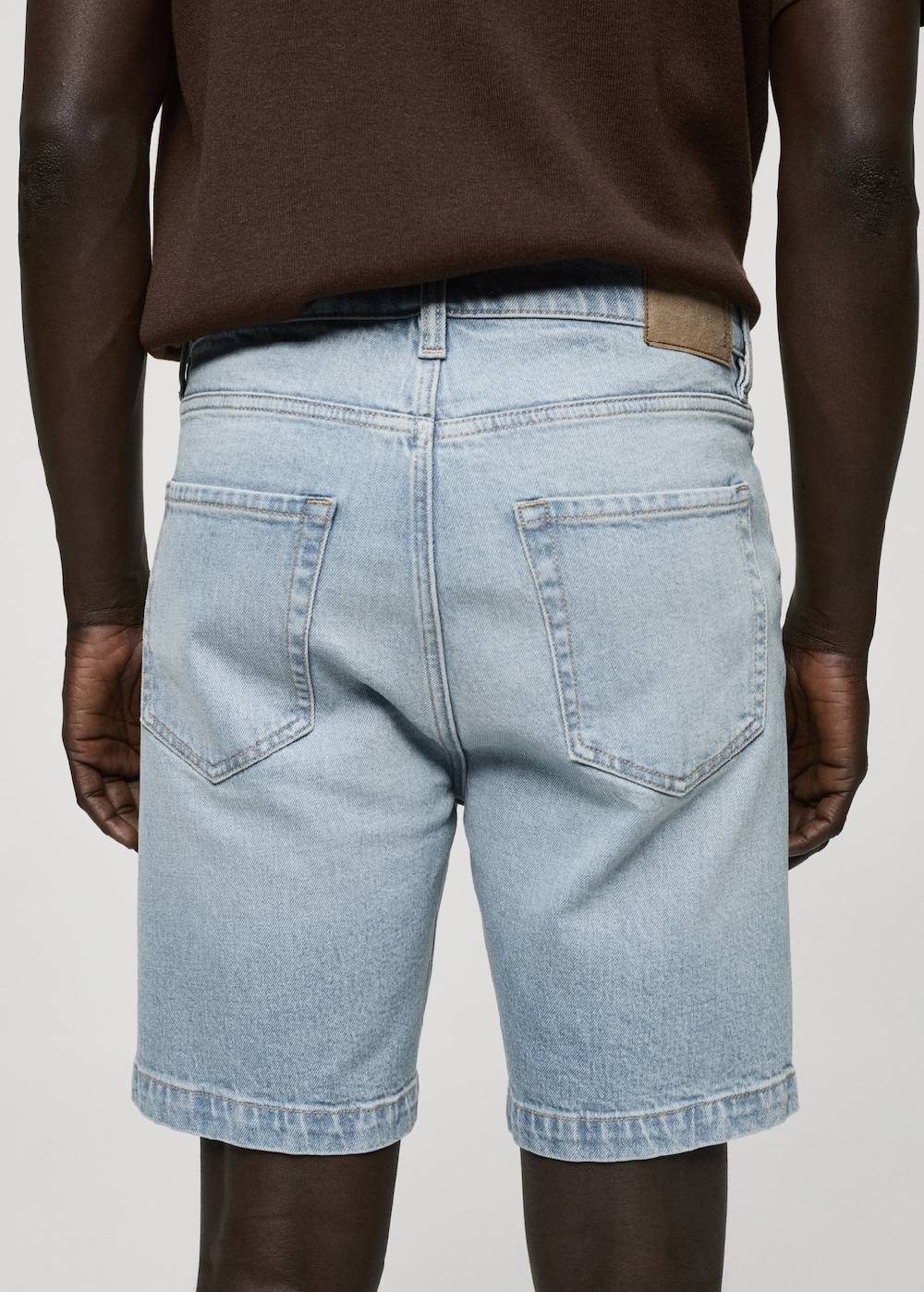 Mango Regular Fit-Bermudashorts aus Jeans Vatertagsangebot