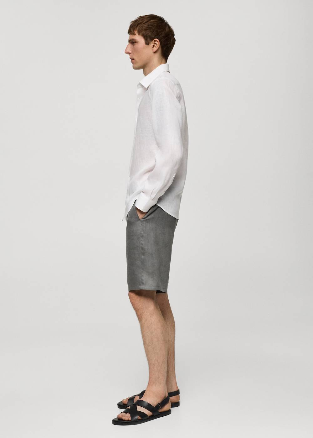 Mango Regular Fit-Hemd aus 100 % Leinen Zeitlich begrenztes Angebot
