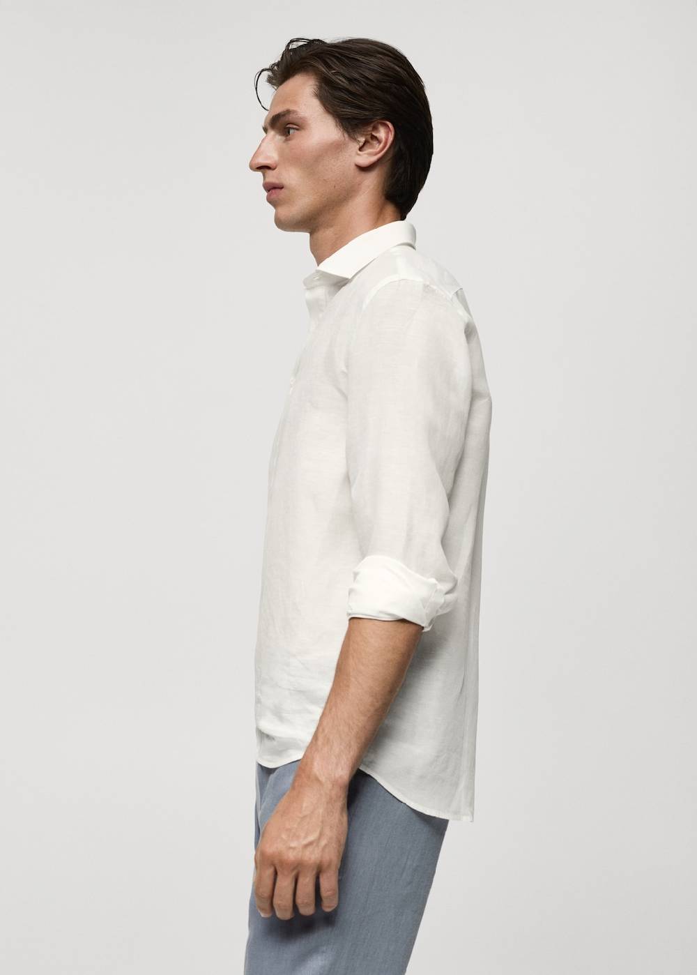 Mango Relaxed-Fit-Hemd aus Leinen mit Tencel Neuheiten