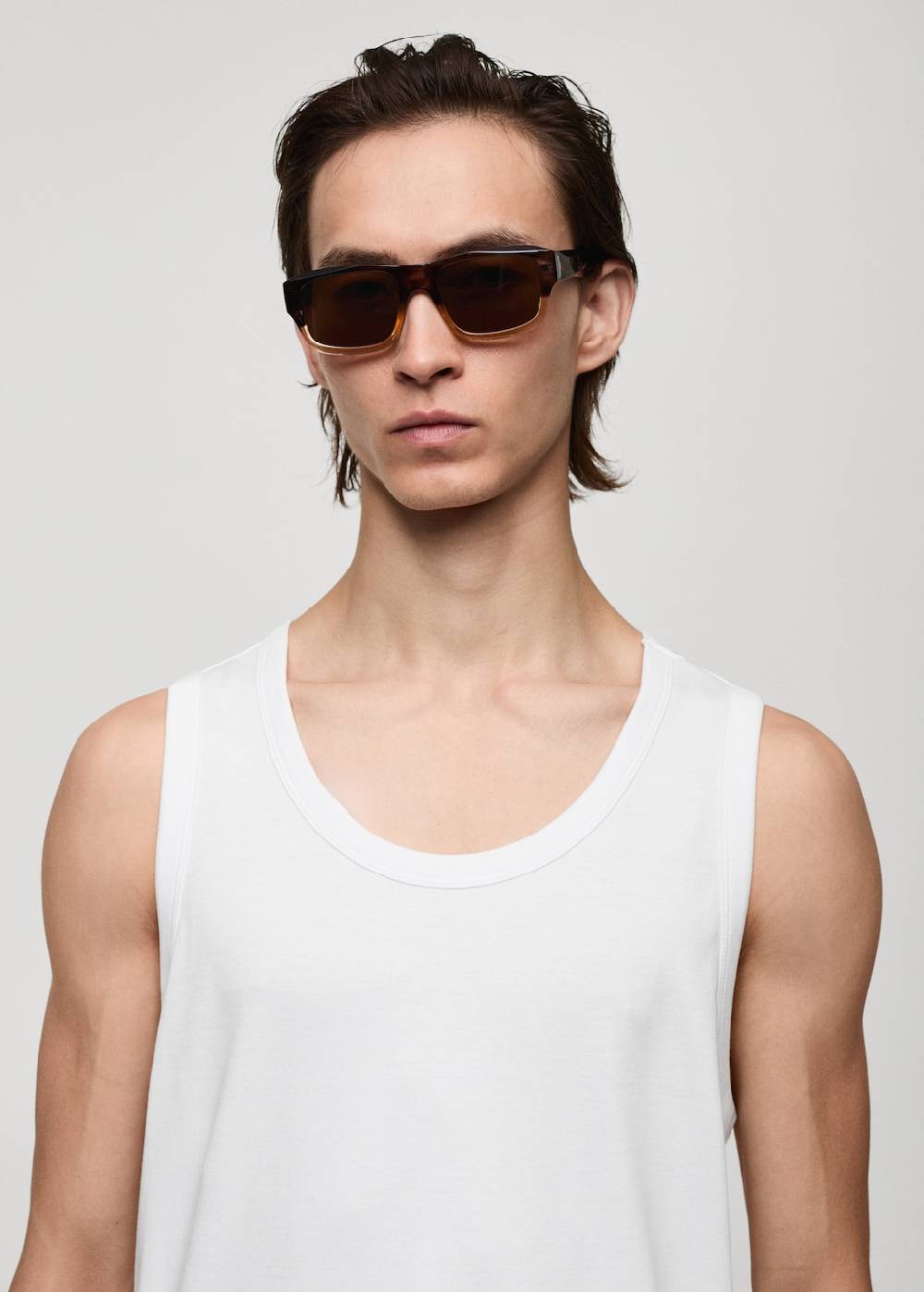 Mango Träger-T-Shirt aus 100 % Baumwolle Tägliche Deals