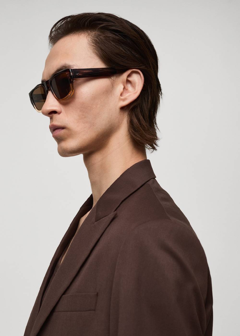 Mango Sonnenbrille mit Gestell im Farbverlauf Tiefpreis