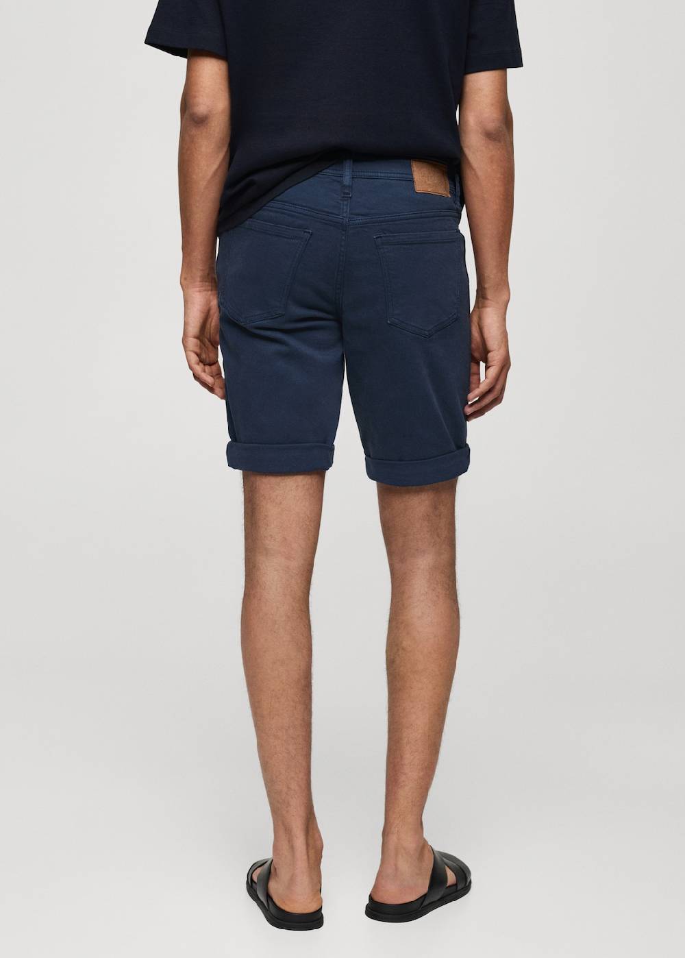 Mango Slim Fit-Jeans-Bermudashorts Super Sparpreis