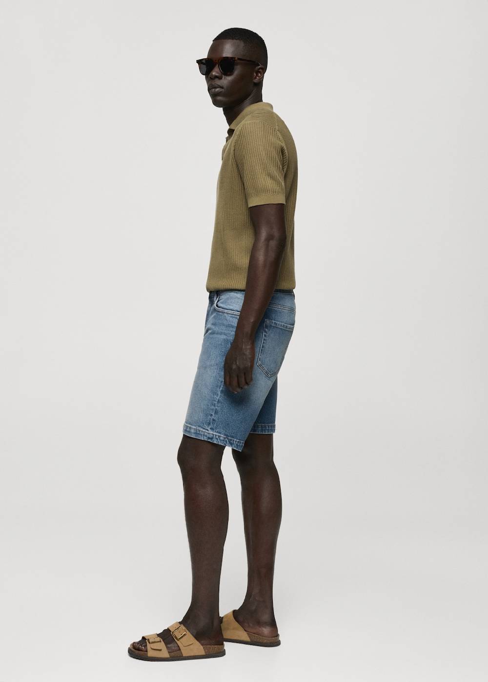 Mango Regular Fit-Bermudashorts aus Jeans Wochenangebot
