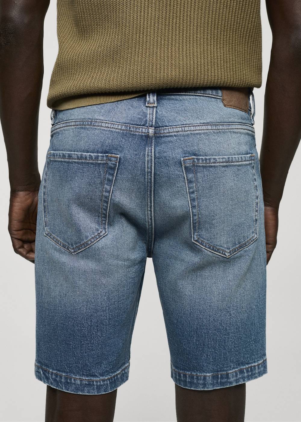Mango Regular Fit-Bermudashorts aus Jeans Wochenangebot
