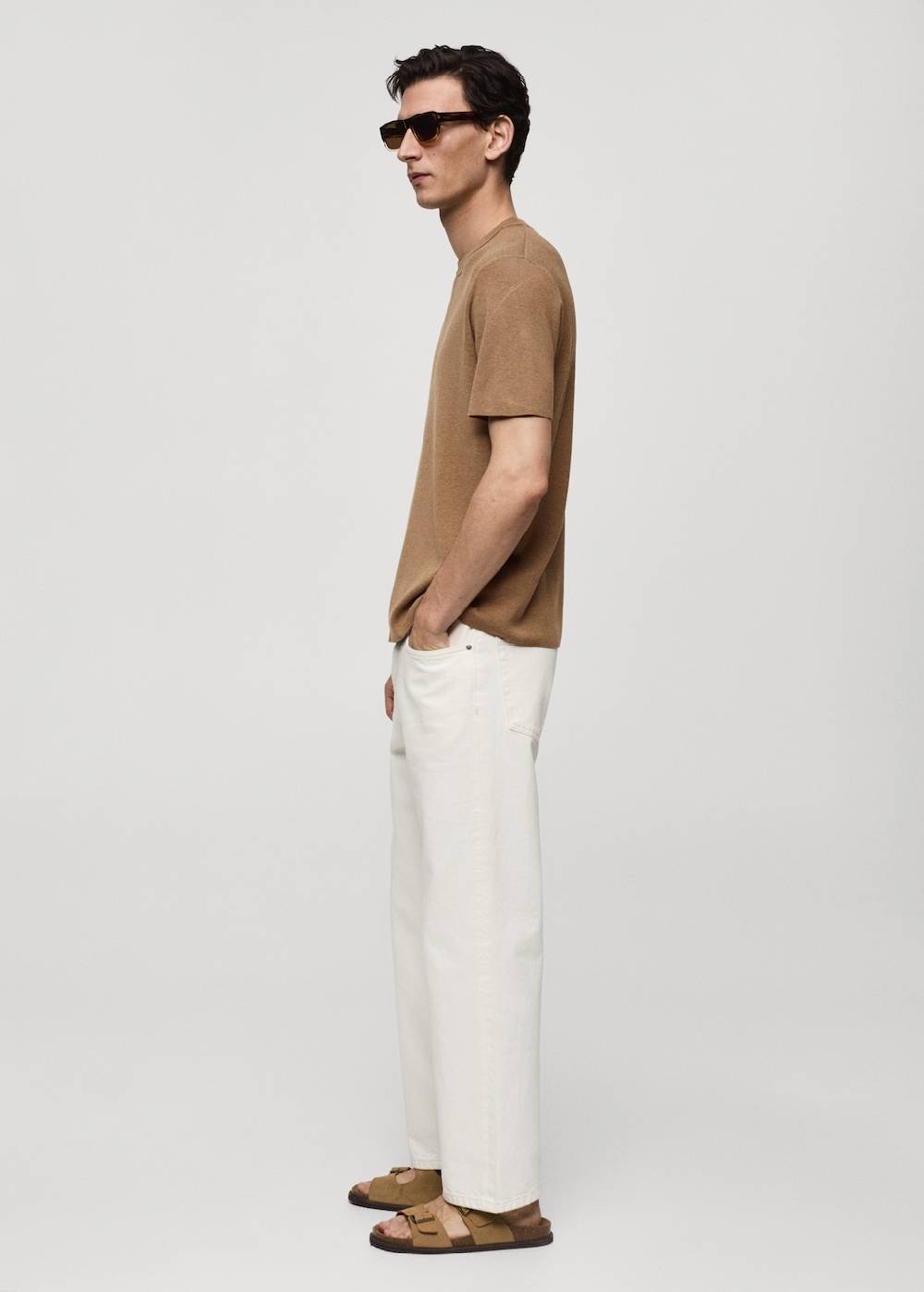 Mango Strickshirt aus Baumwolle Begrenzte Freigabe