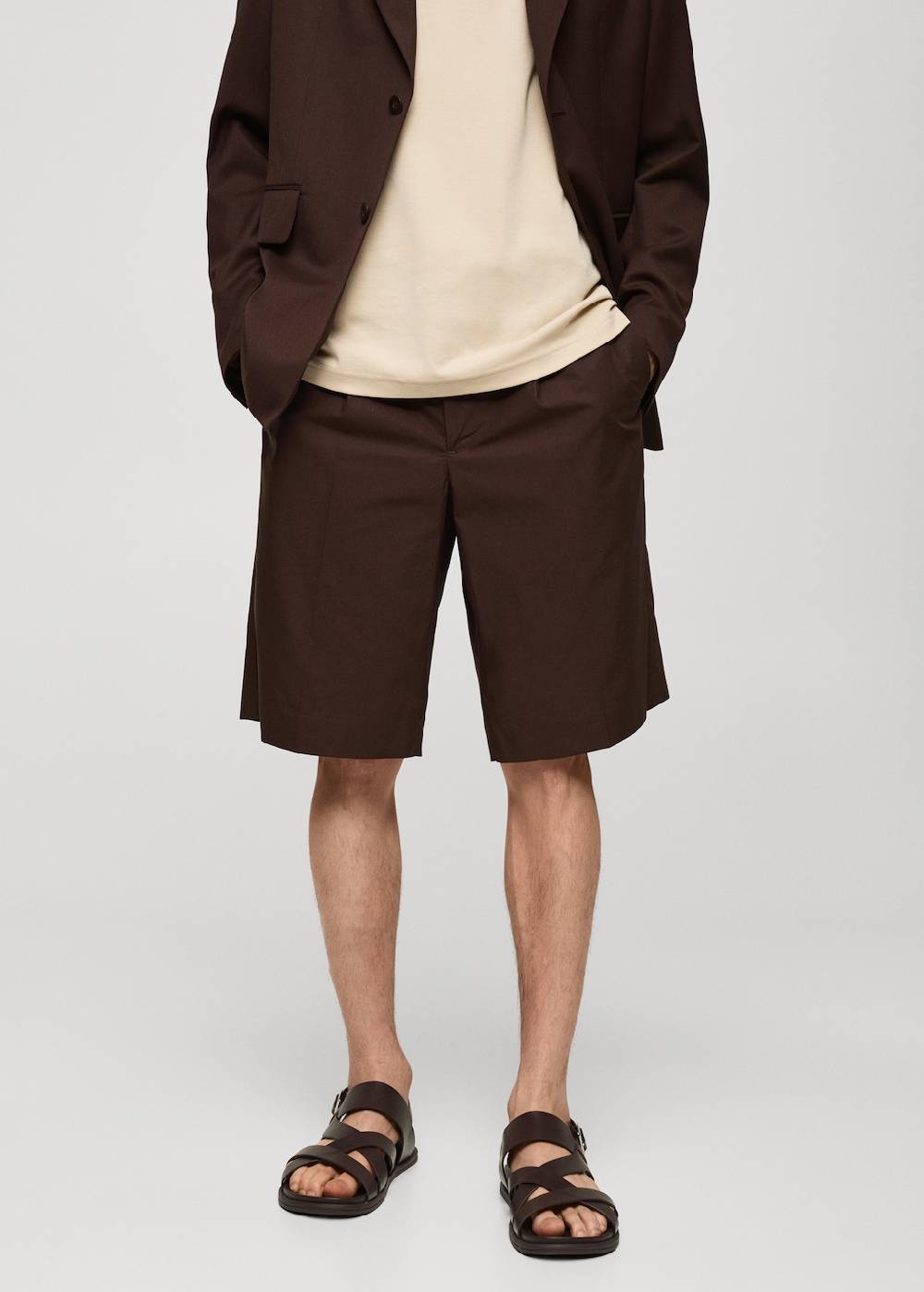 Mango Relaxed Fit-Bermudashorts mit Abnähern JETZT KAUFEN