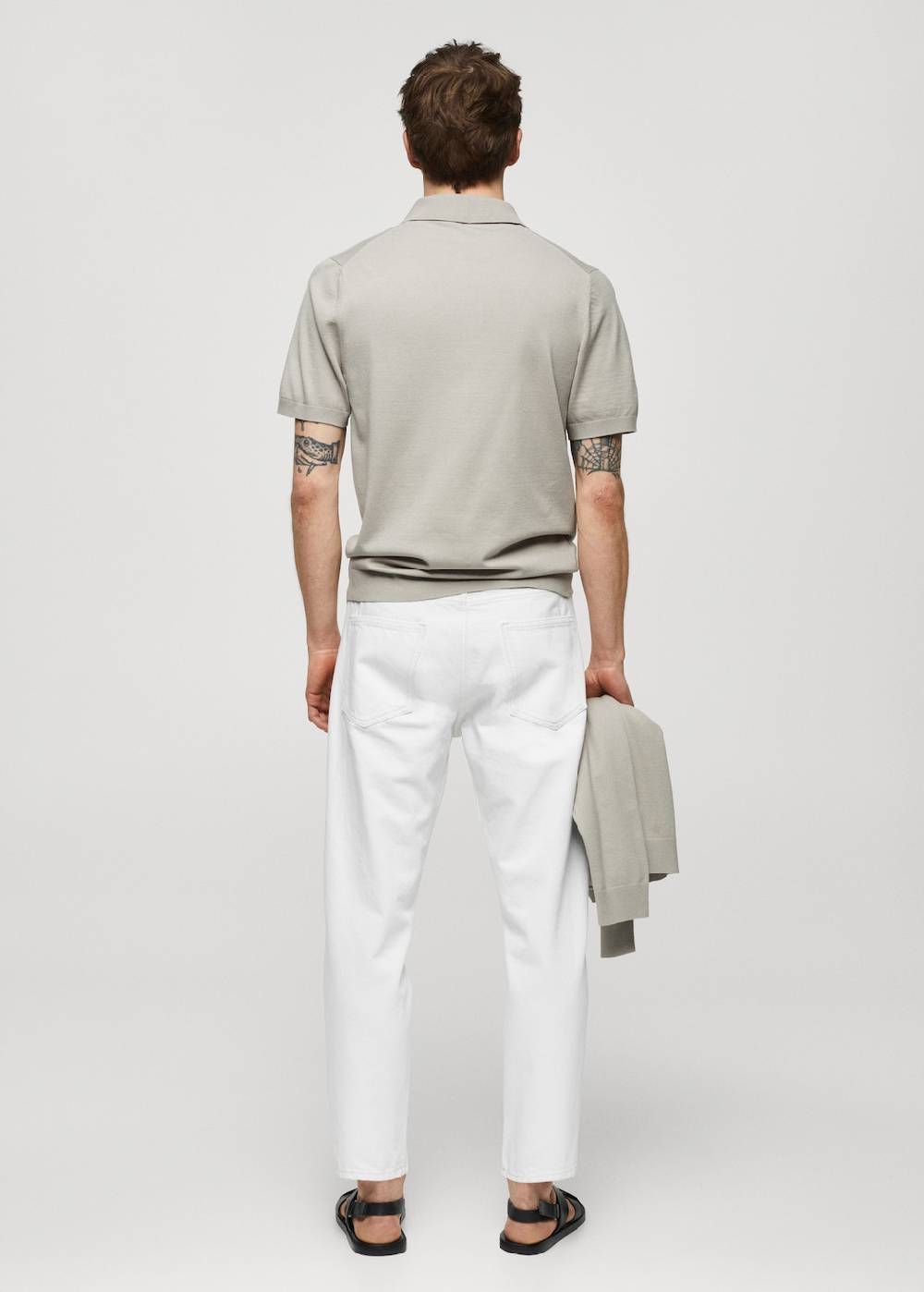 Mango Feinstrick-Poloshirt Neueste Stile