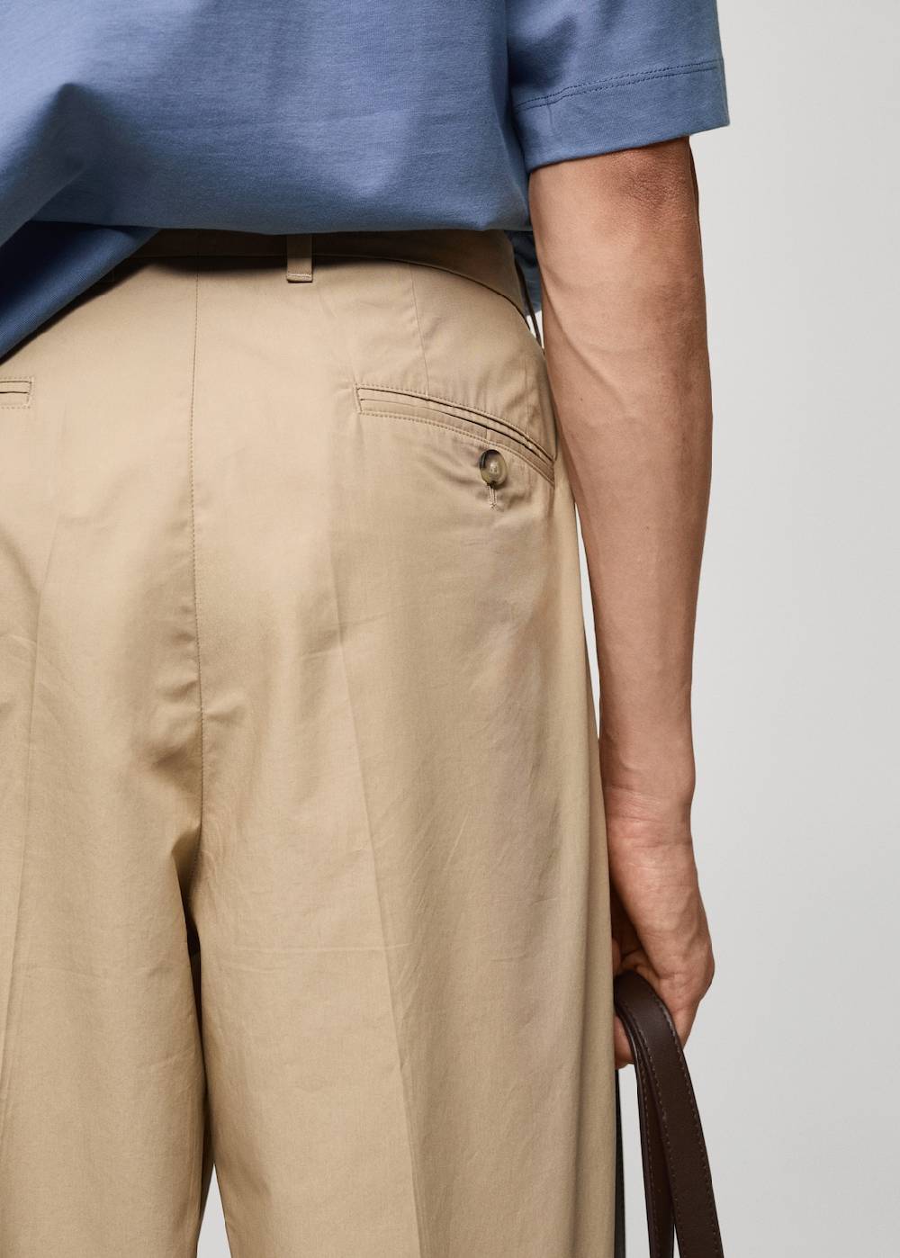 Mango Regular Fit-Hose aus 100 % Baumwolle Bis zu 65% Rabatt