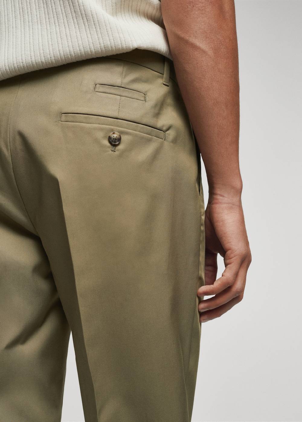 Mango Slim Fit-Hose aus Lyocell Nur für heute