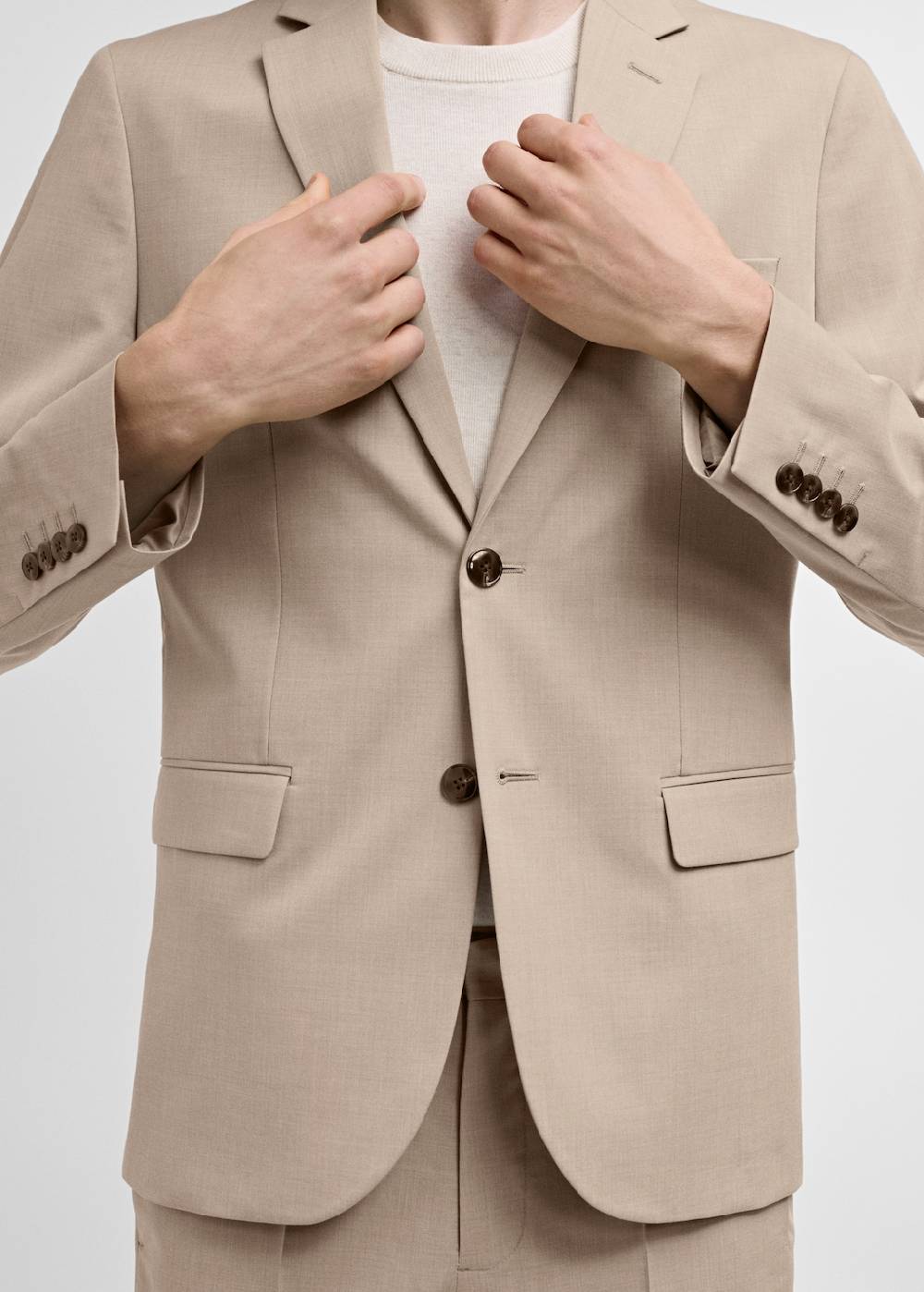 Mango Super Slim Fit-Anzugsakko aus Stretchgewebe Riesige Rabatte