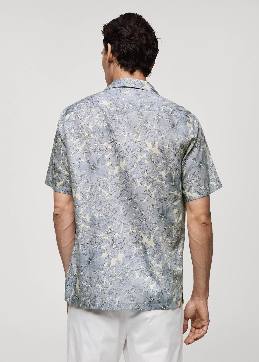 Mango Hemd aus 100 % Baumwolle mit Blumenprint 50% Rabatt mit kostenlosem Versand
