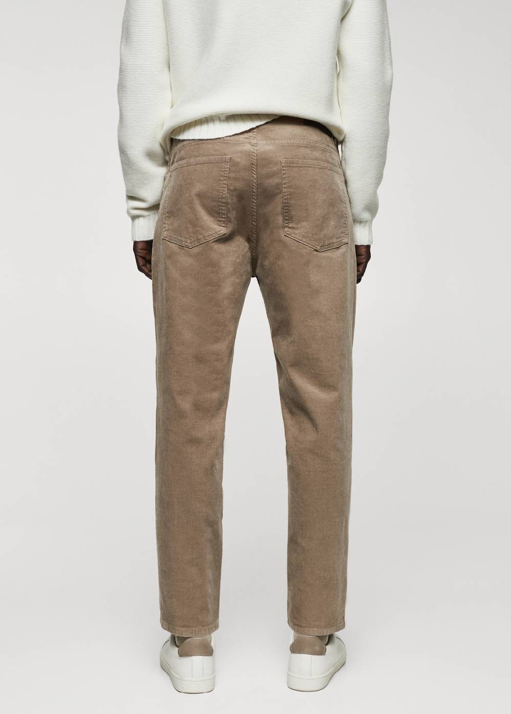 Mango Slim Fit-Feincordhose Im Verkauf