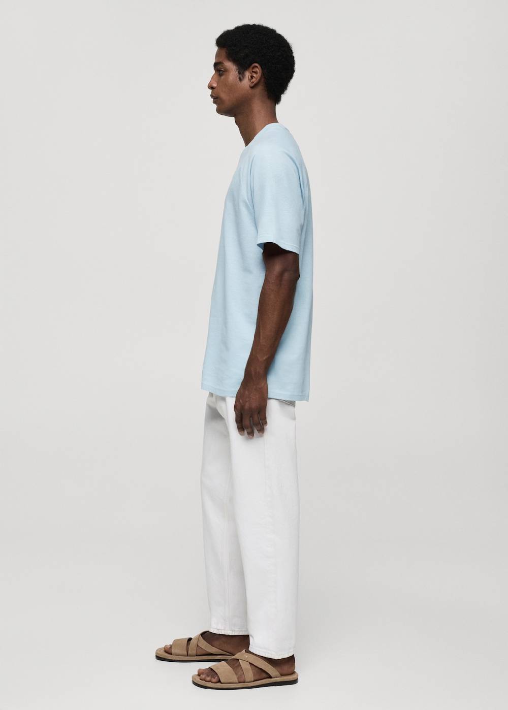 Mango Relaxed Fit-T-Shirt aus Baumwolle Rabatte dieses Monats