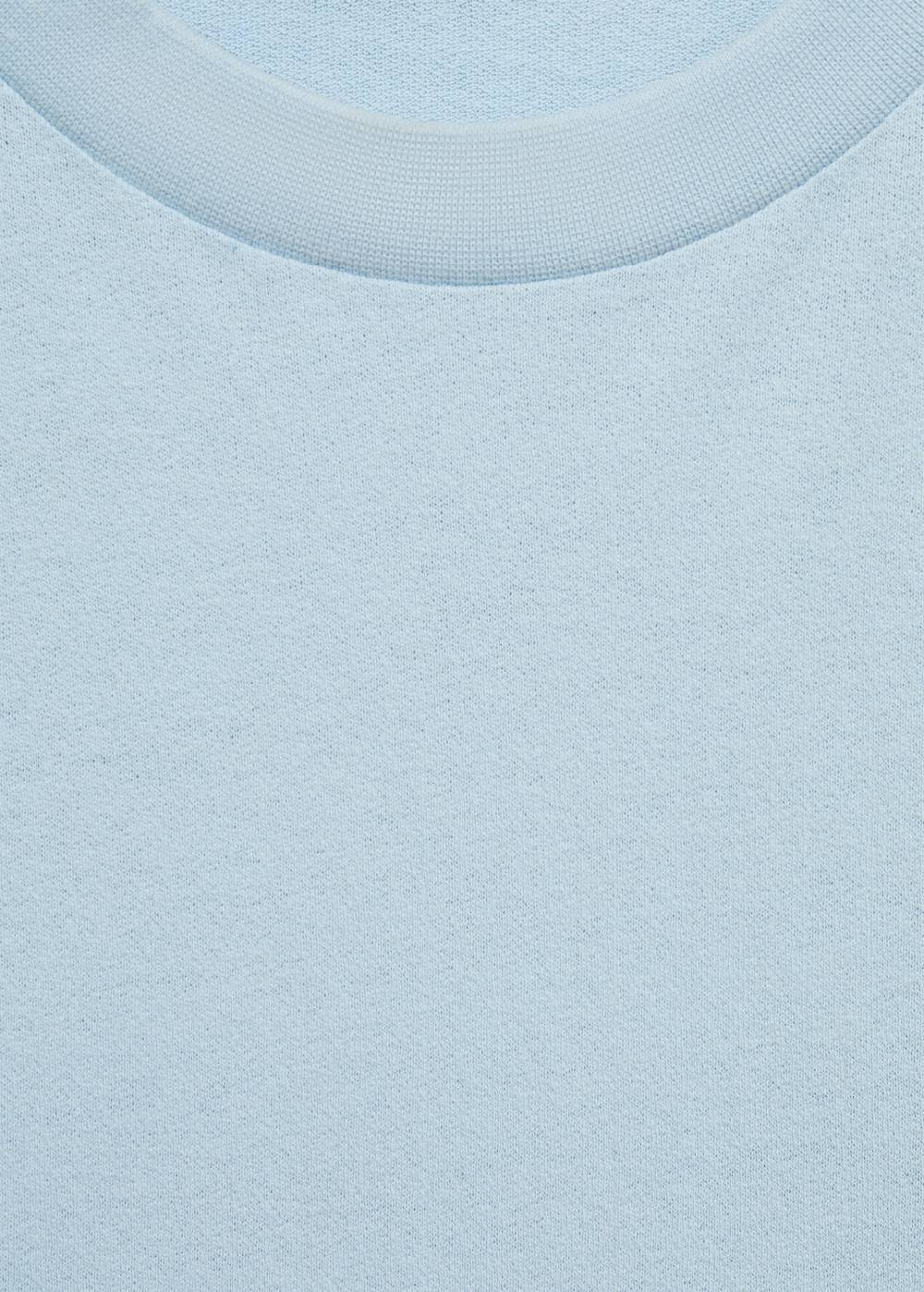 Mango Relaxed Fit-T-Shirt aus Baumwolle Rabatte dieses Monats