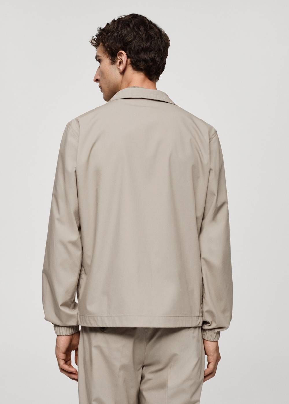 Mango Lyocell-Jacke mit Reißverschluss Fabrikverkauf